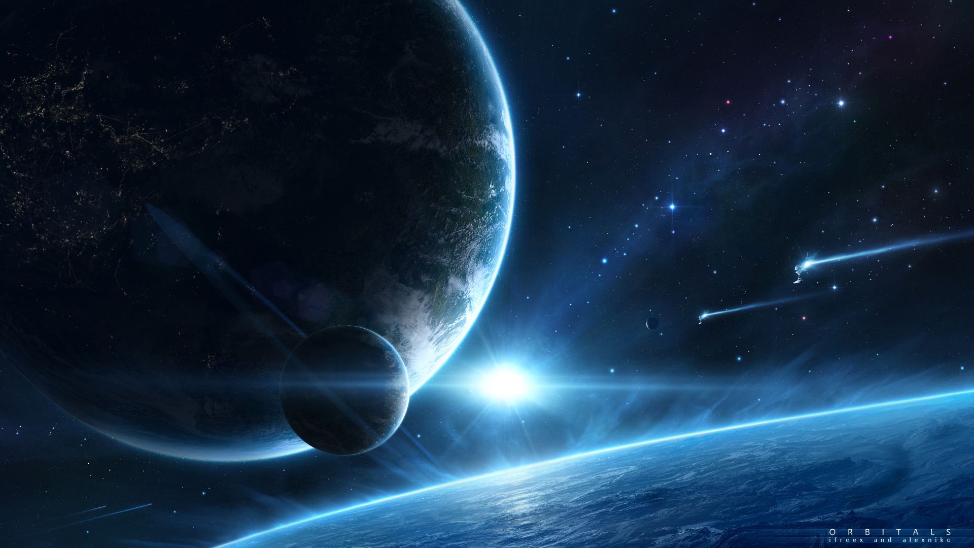 1920x1080 Space Opera Wallpaper