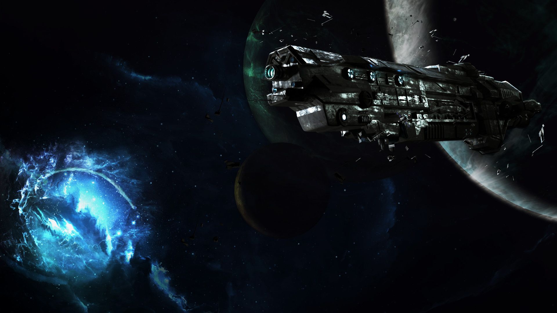 1920x1080 Space Opera Wallpaper