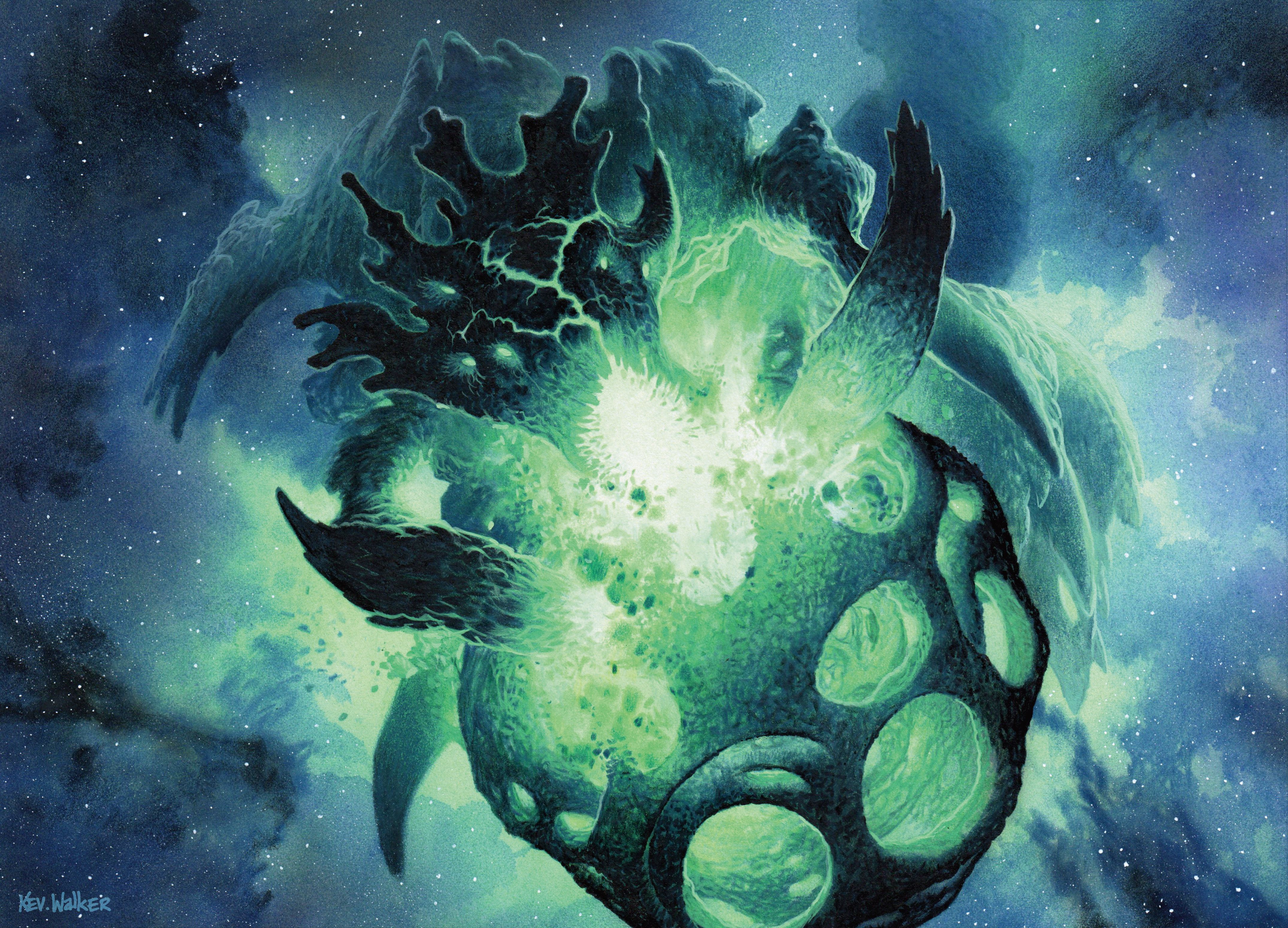 4300x3100 Magic: The Gathering's space opera set includes a monster so big it eats planets