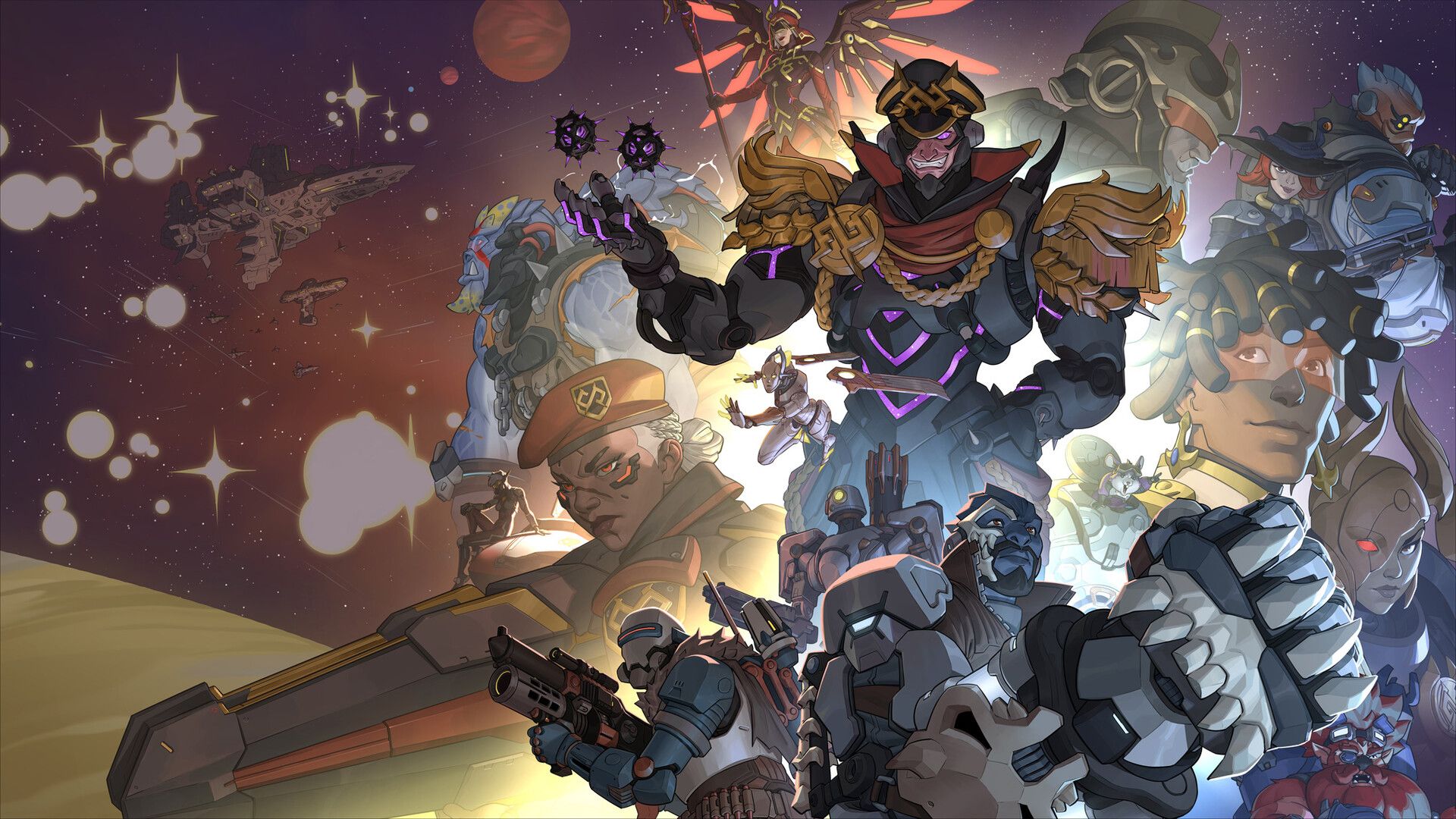 1920x1080 Overwatch Space Opera