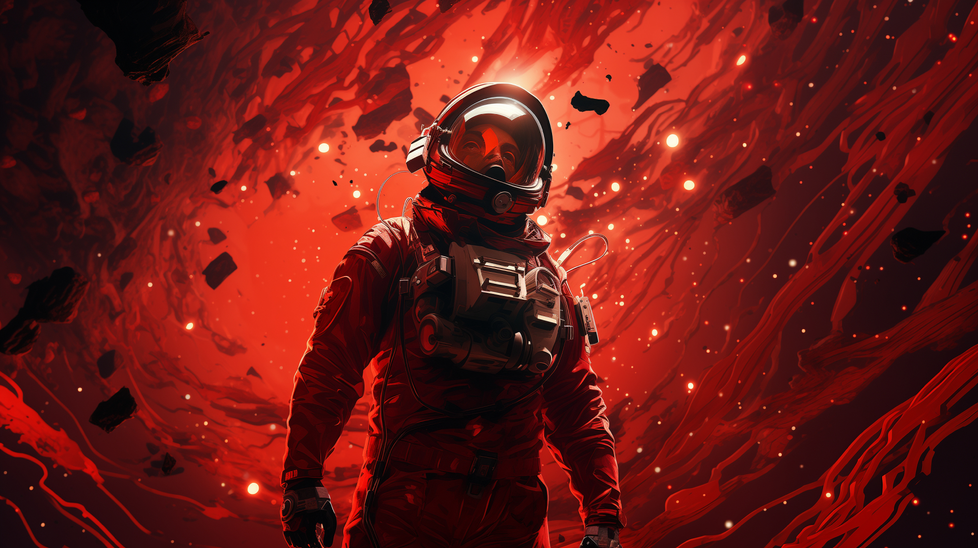 1920x1076 Astronaut Odyssey HD Space Opera Wallpaper, HD Artist 4K Wallpaper, Image and Background