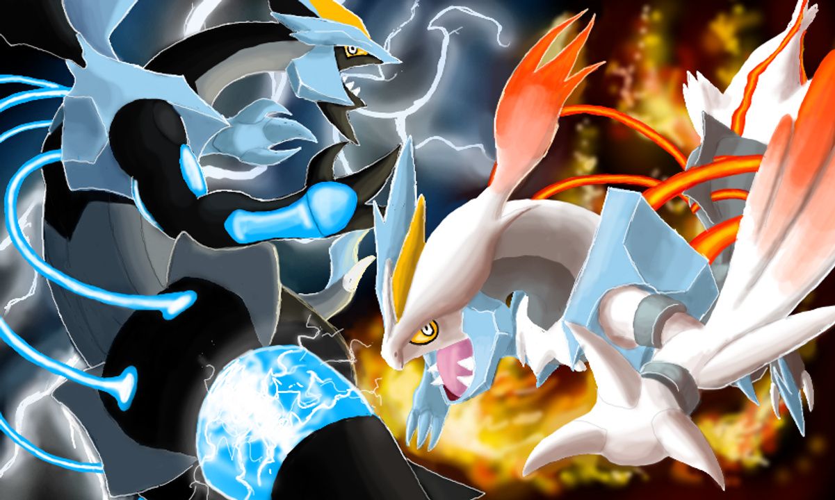 1201x720 Black Kyurem and White Kyurem