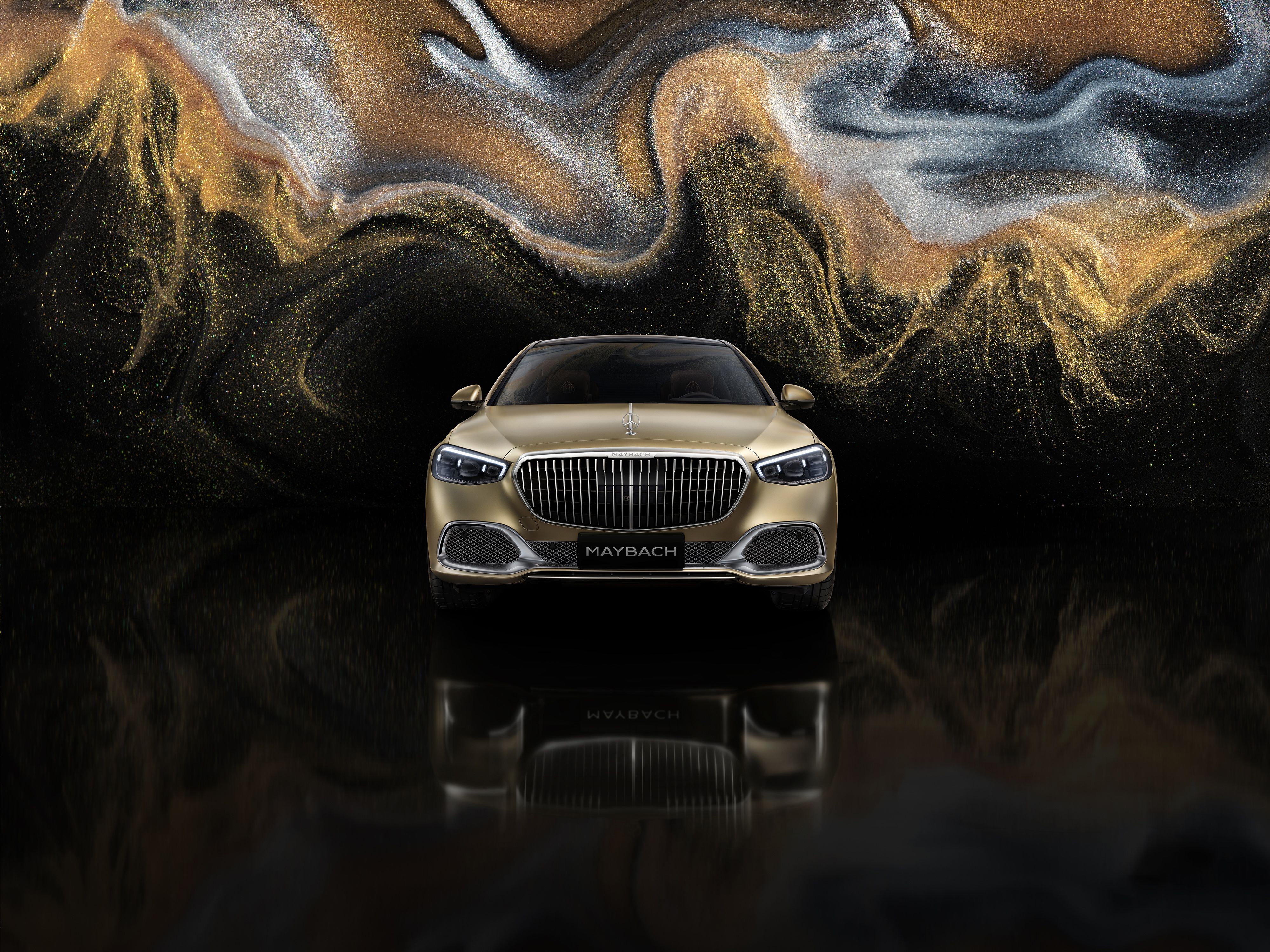 4000x2999 Mercedes Maybach S 680 4MATIC Wallpaper 4K, Dark Aesthetic