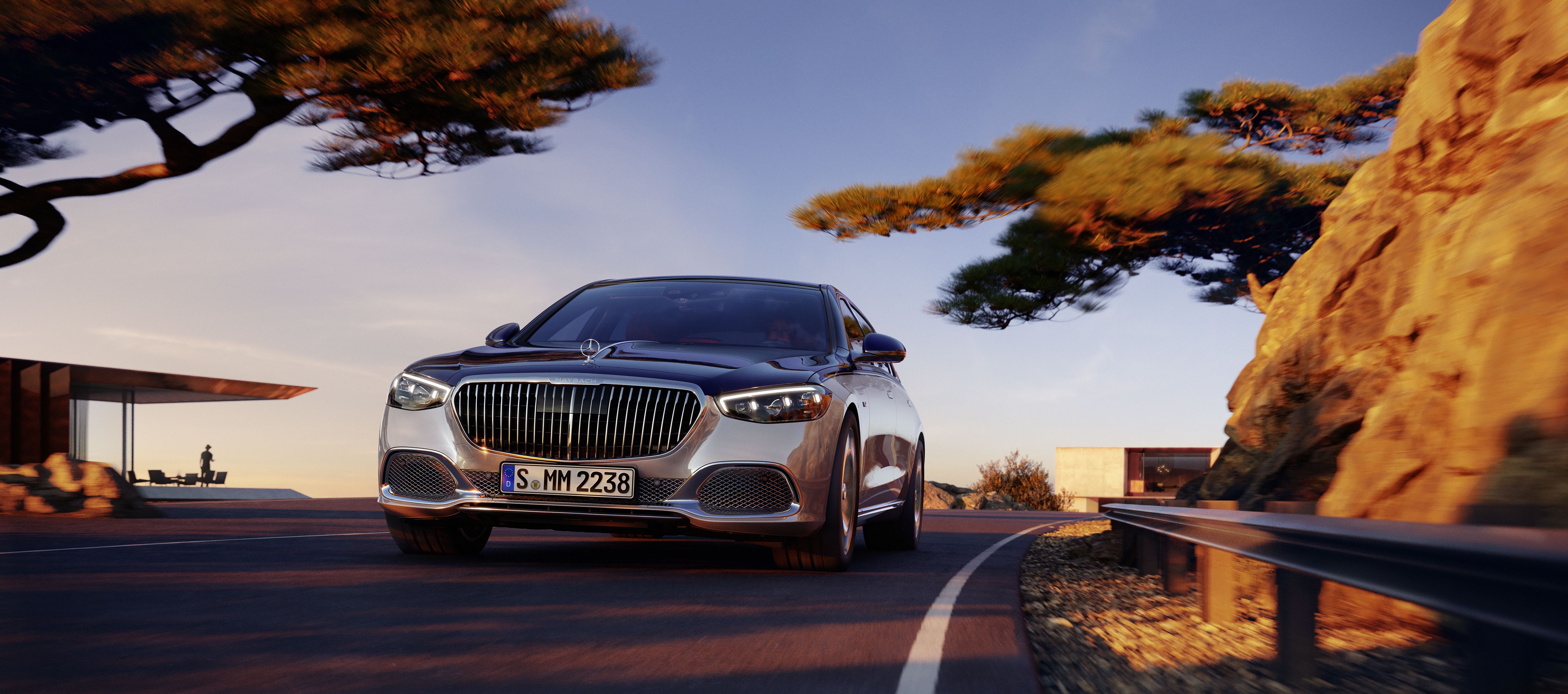 4961x2196 Mercedes Maybach S 680 4 Matic Front 5k Wallpaper, HD Cars Wallpaper, 4k Wallpaper, Image, Background, Photos and Picture