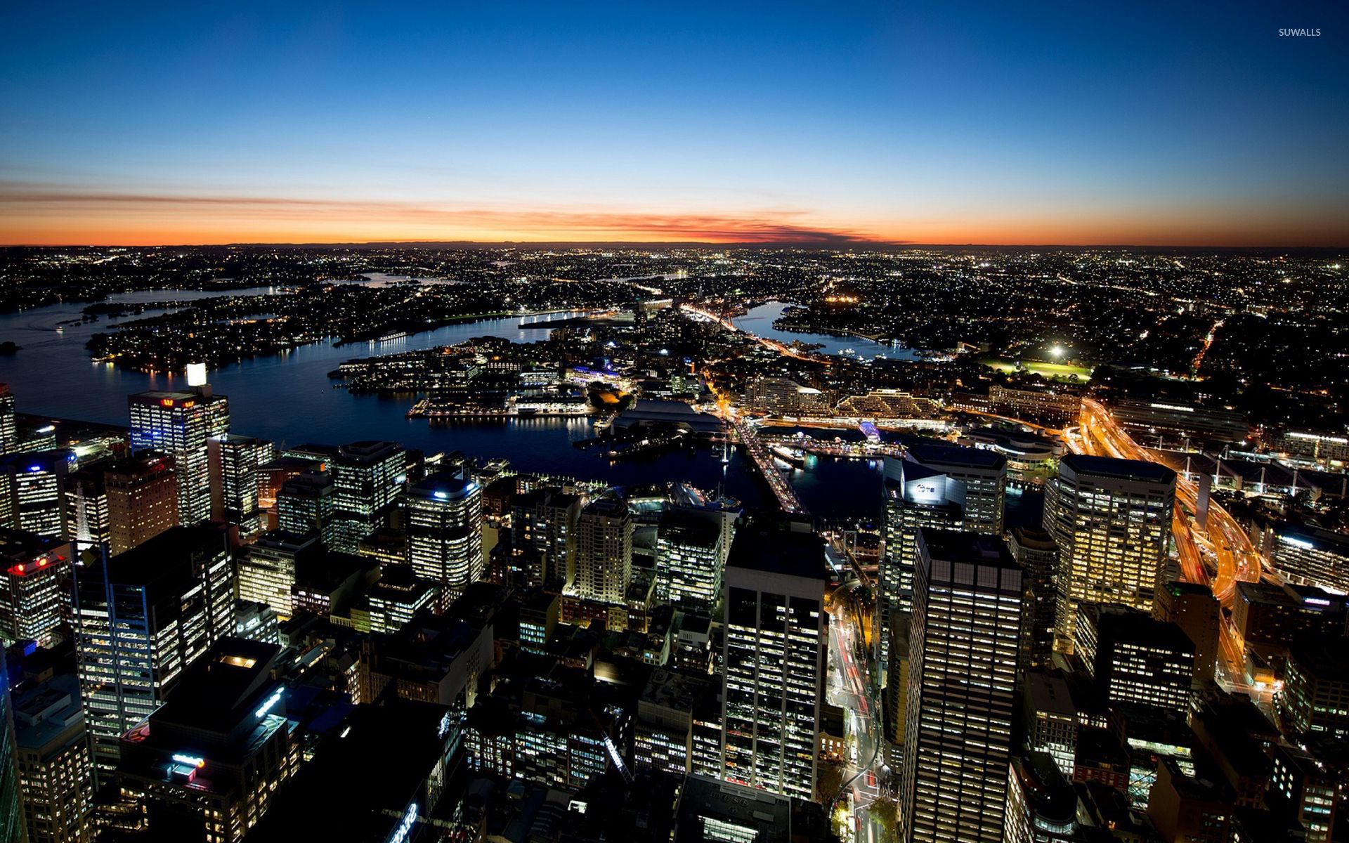 1920x1200 Sydney at night [2] wallpaper wallpaper