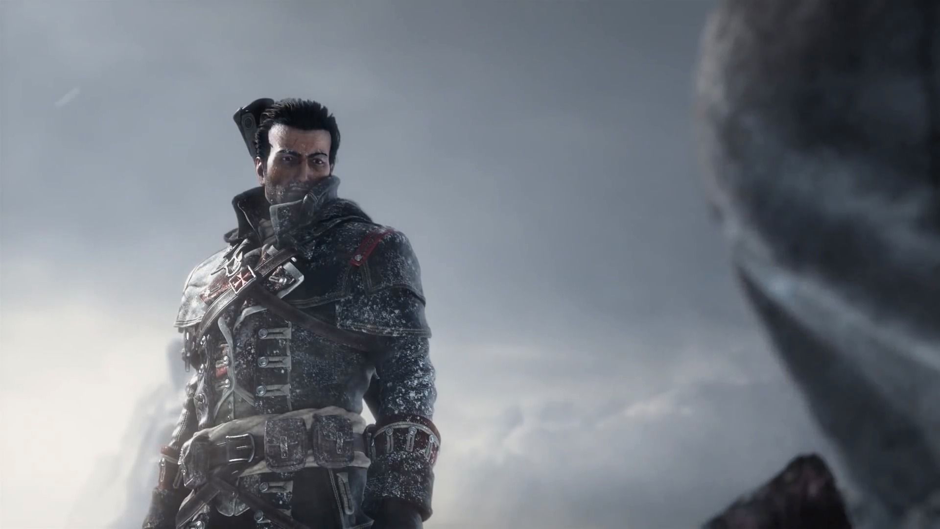 1920x1080 Wallpaper winter, look, Templar, revenge, assassin, Assassin's Creed, Rogue, Shay Patrick Cormac for mobile and desktop, section игры, resolution 1920x1080