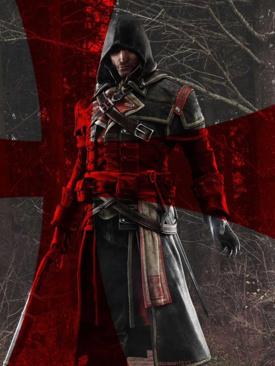 960x1280 Shay is a Templar. Picture made by me :)
