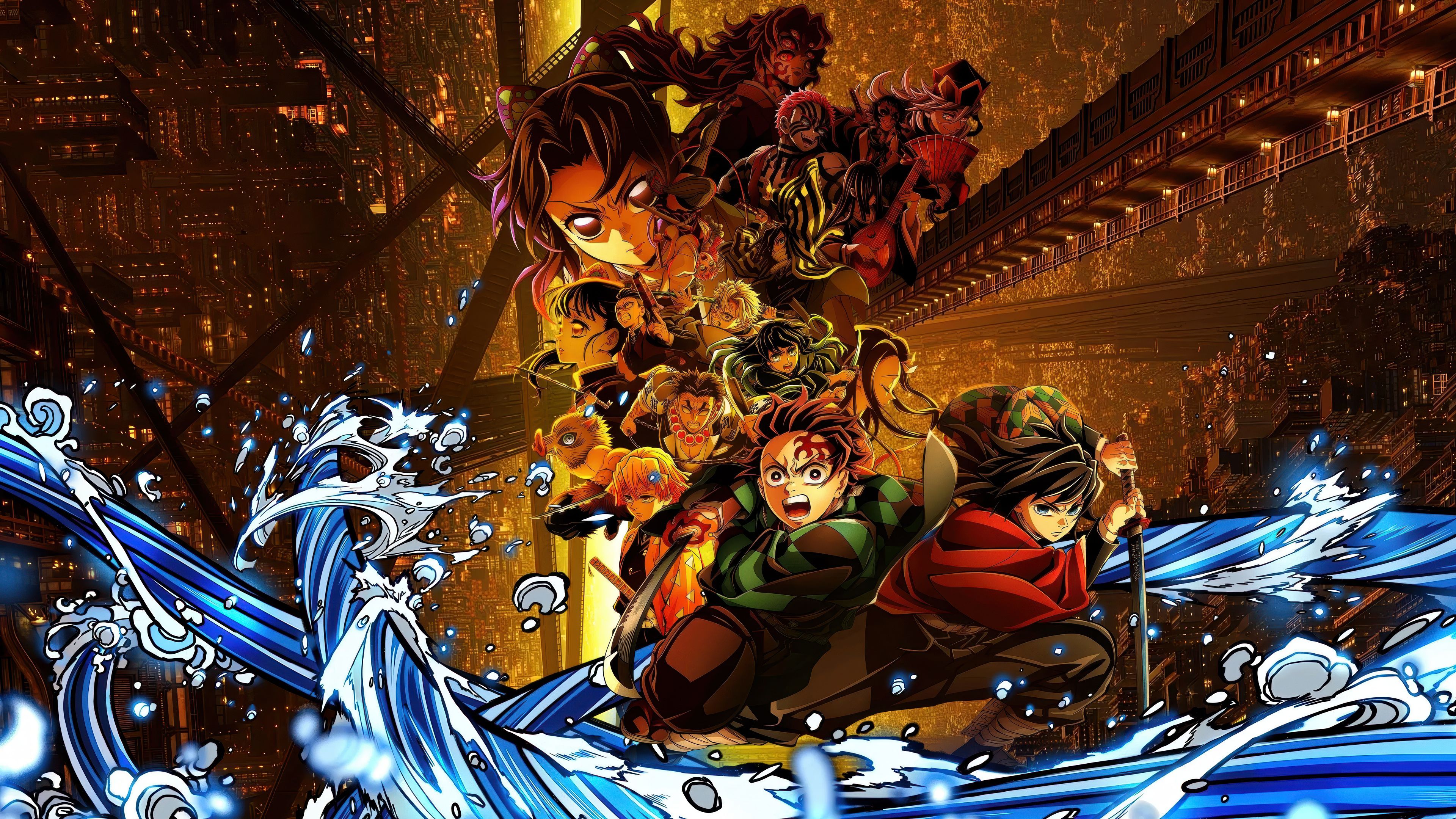 3840x2160 Demon Slayer: Infinity Castle 4K Ultra HD Wallpaper Masterpiecex2160
