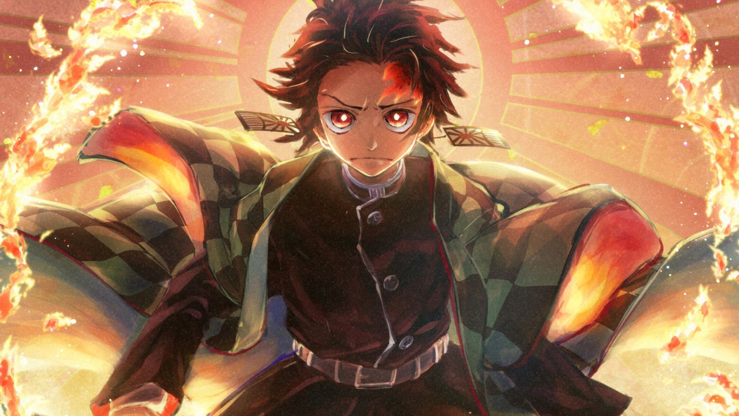 2560x1440 Demon Slayer Kimetsu No Yaiba Manga Series Widescreen Wallpaper 108283