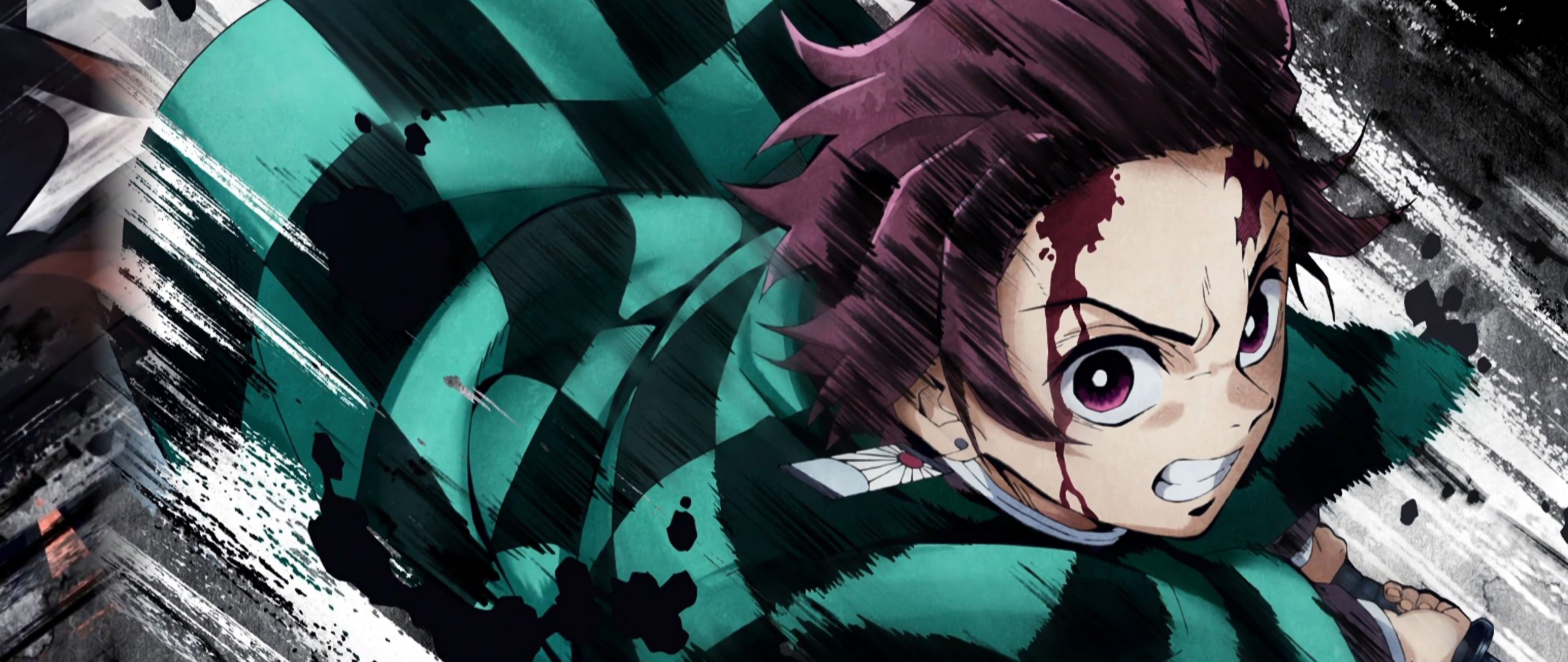 5120x2160 Tanjirou Kamado Kimetsu No Yaiba 4K Wallpaper HD