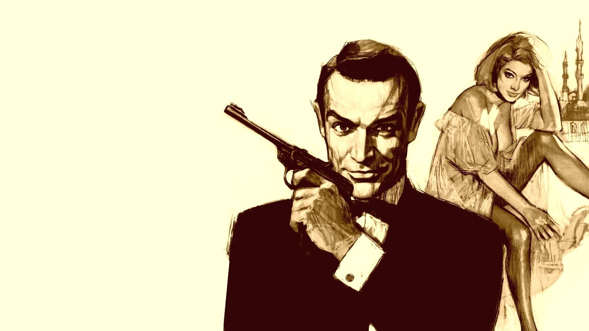 1920x1080 Download James Bond Daniela Bianchi Tatiana Romanova Sean Connery Movie From Russia With Love HD Wallpaperx1080