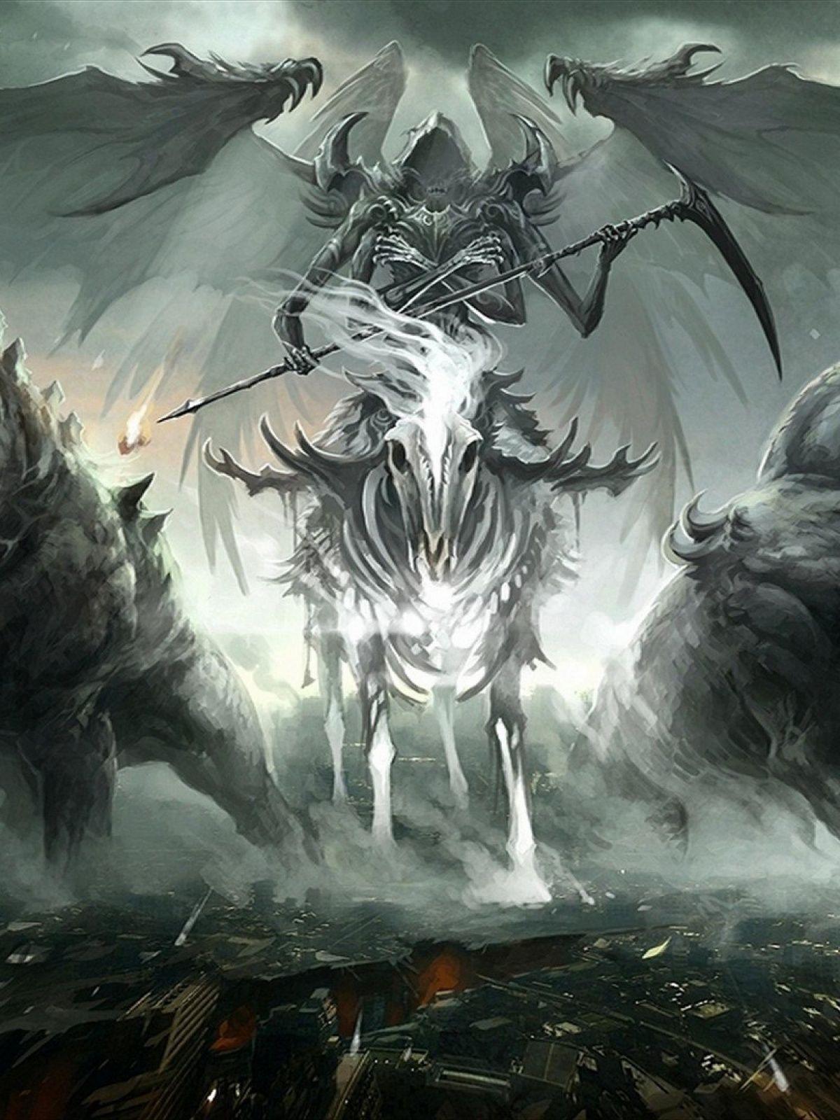 1200x1600 Horsemen Of Apocalypse Mobile Wallpaper