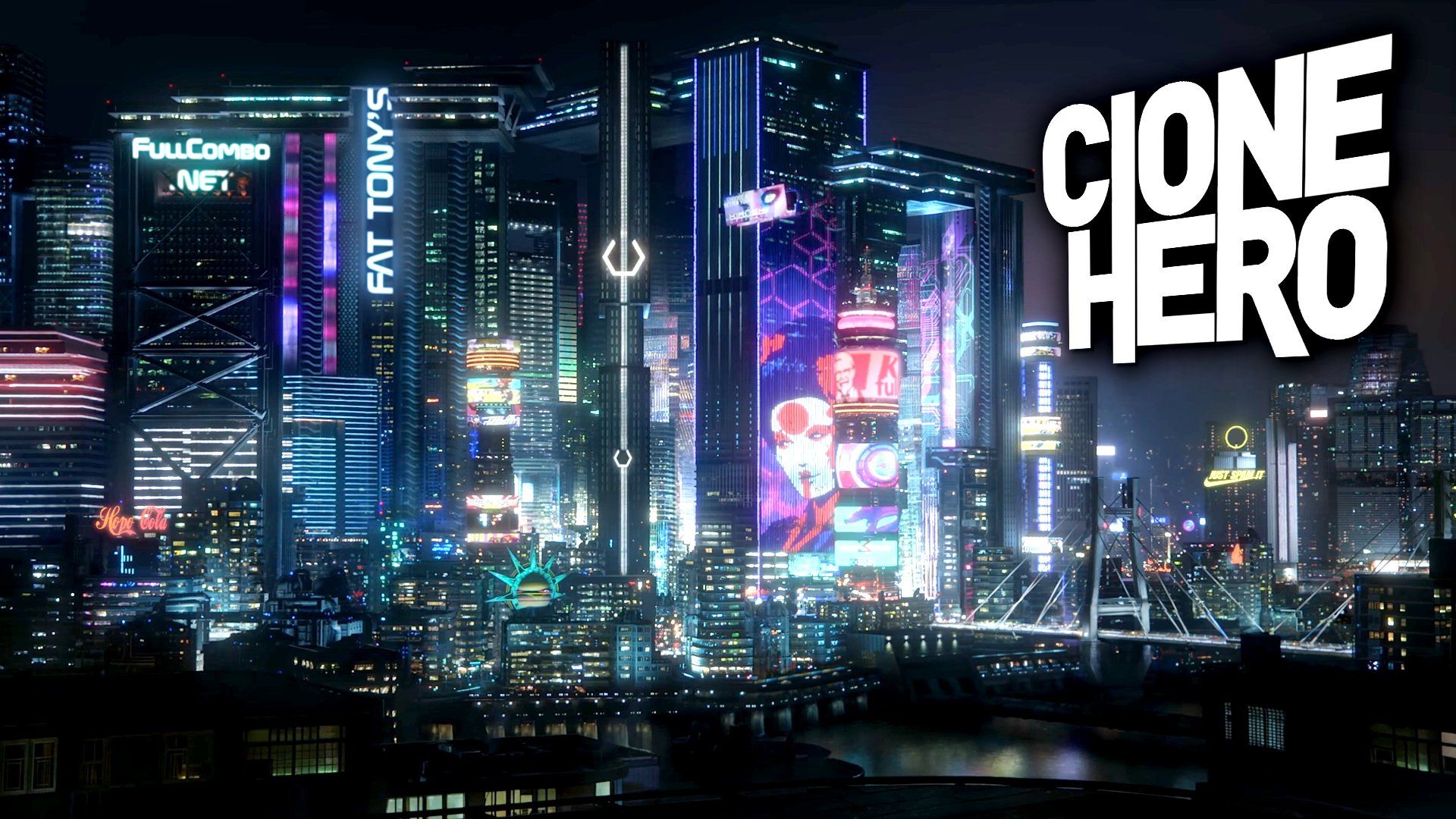 1920x1080 Animated Background for Clone Hero