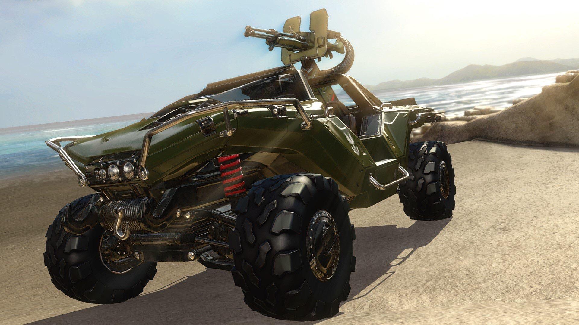 1920x1080 Halo 2 anniversary warthog from the MCC insider program with X1X enhancements at 1440p. the warthog is such a beautiful vehicle and it looks EVEN better now!
