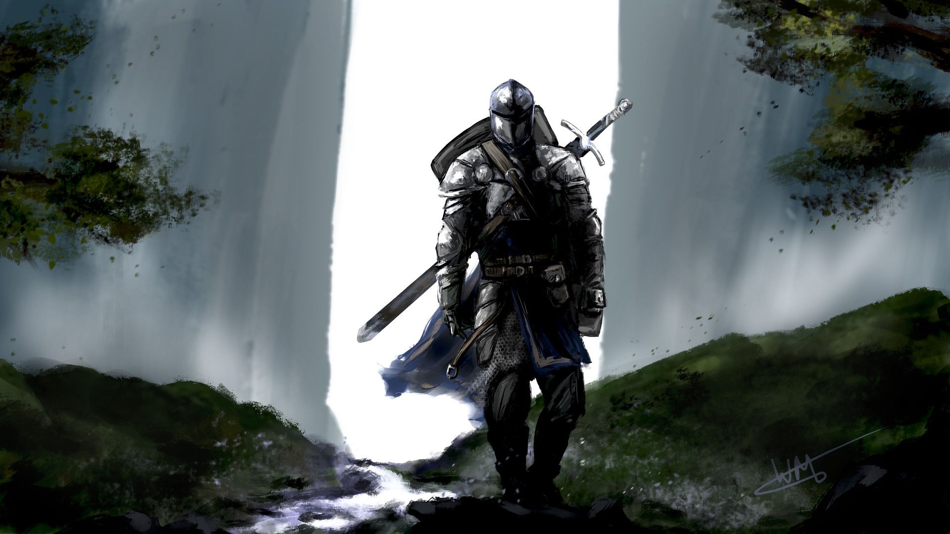 1920x1080 Knight of the Sacred Torch Organization in Luria