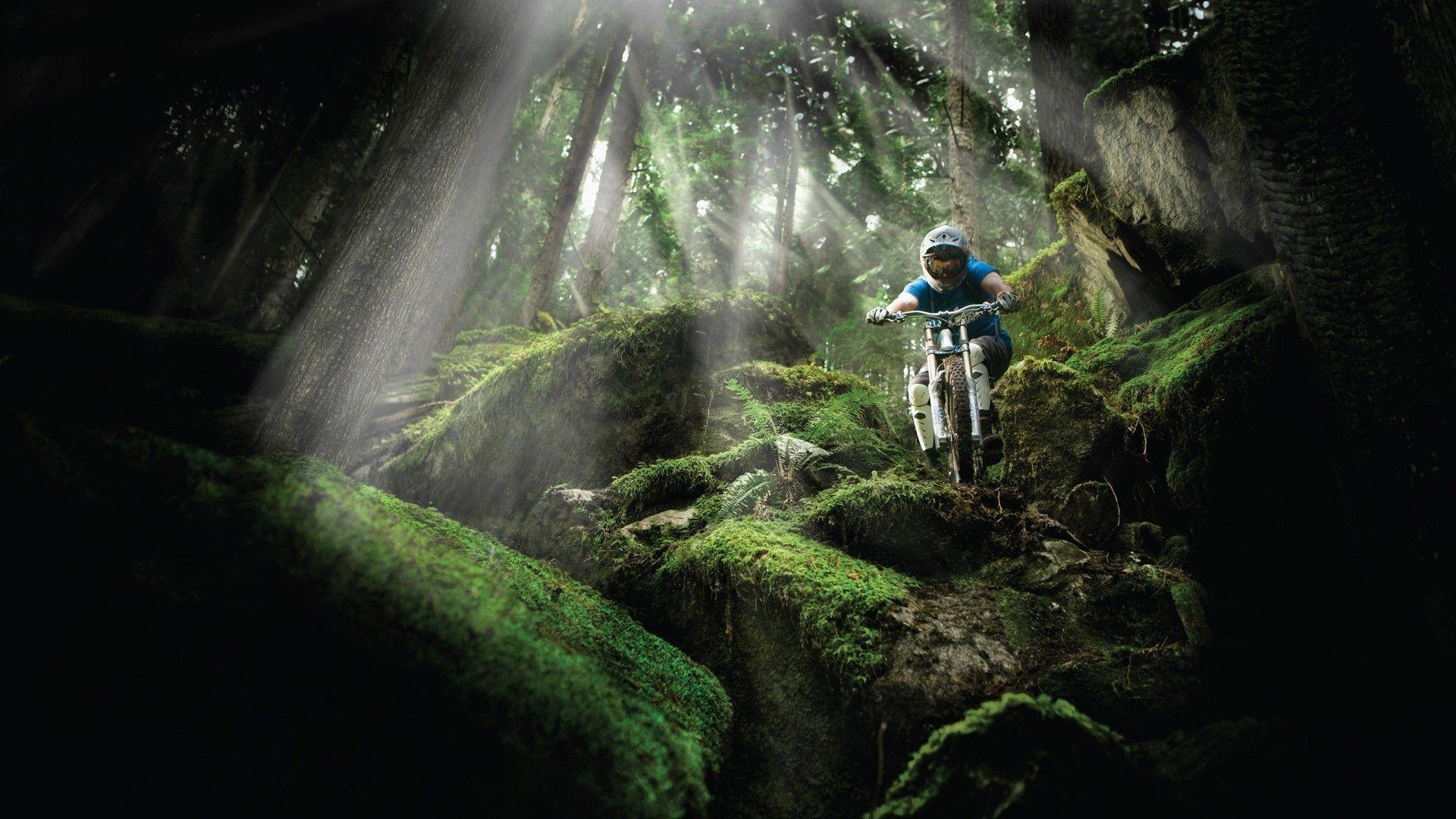 1920x1080 Downhill Mountain Bike Wallpaper