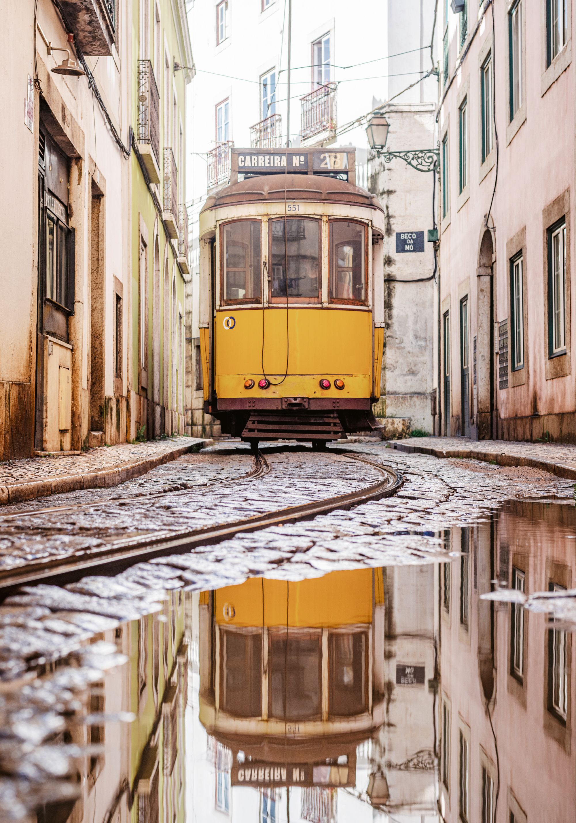 2000x2857 Vintage Streetcar Poster 8 x 12 in