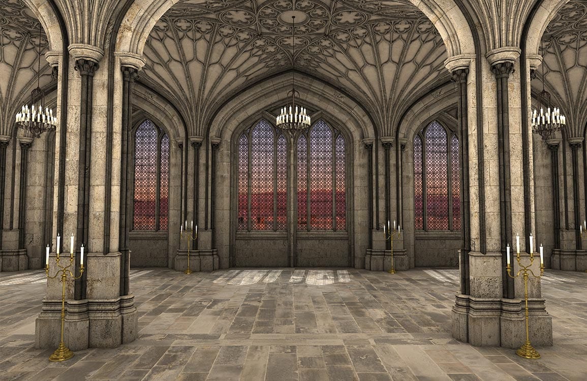 1155x750 Medieval Castle Wallpaper Mural