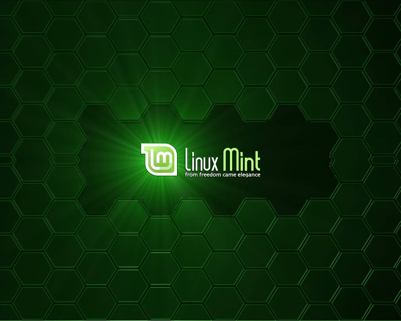 1280x1024 Linux Mint Anime Wallpaper