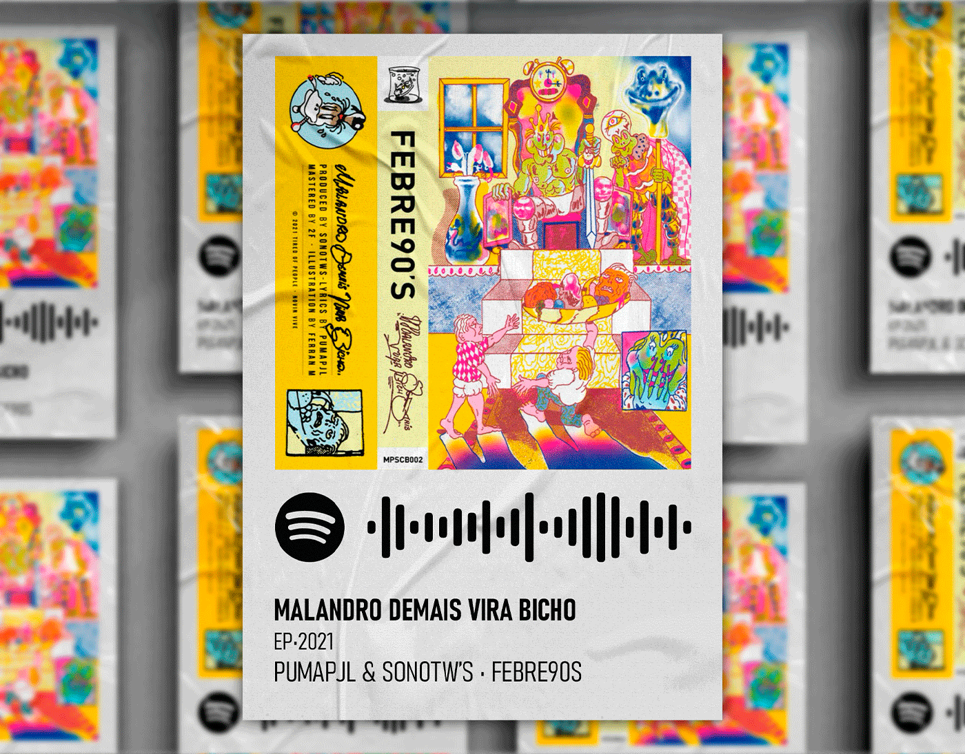 1400x1095 Poster 90s - Behance