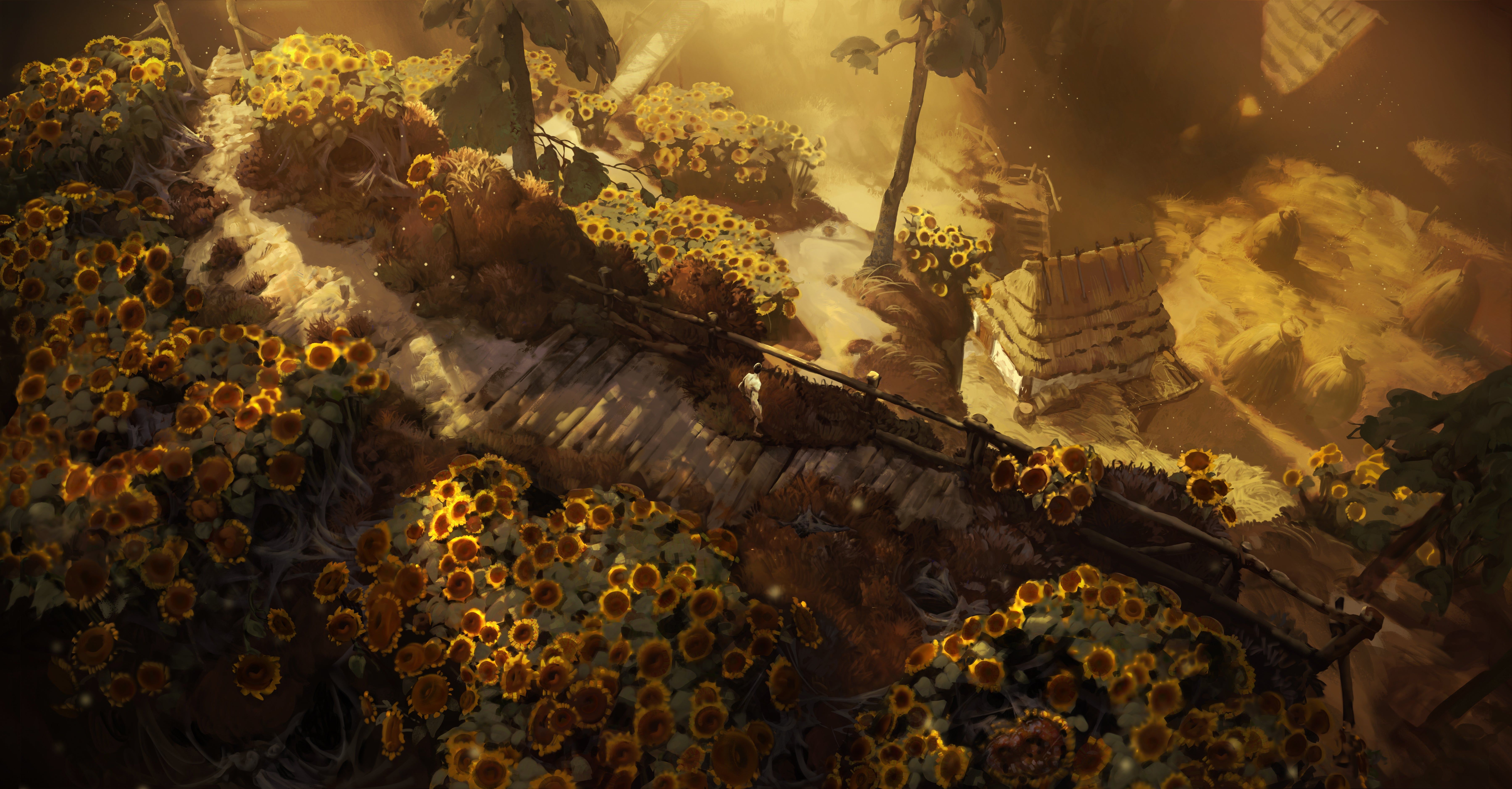 7198x3757 Slideshow: No Rest for the Wicked First Exclusive Concept Art