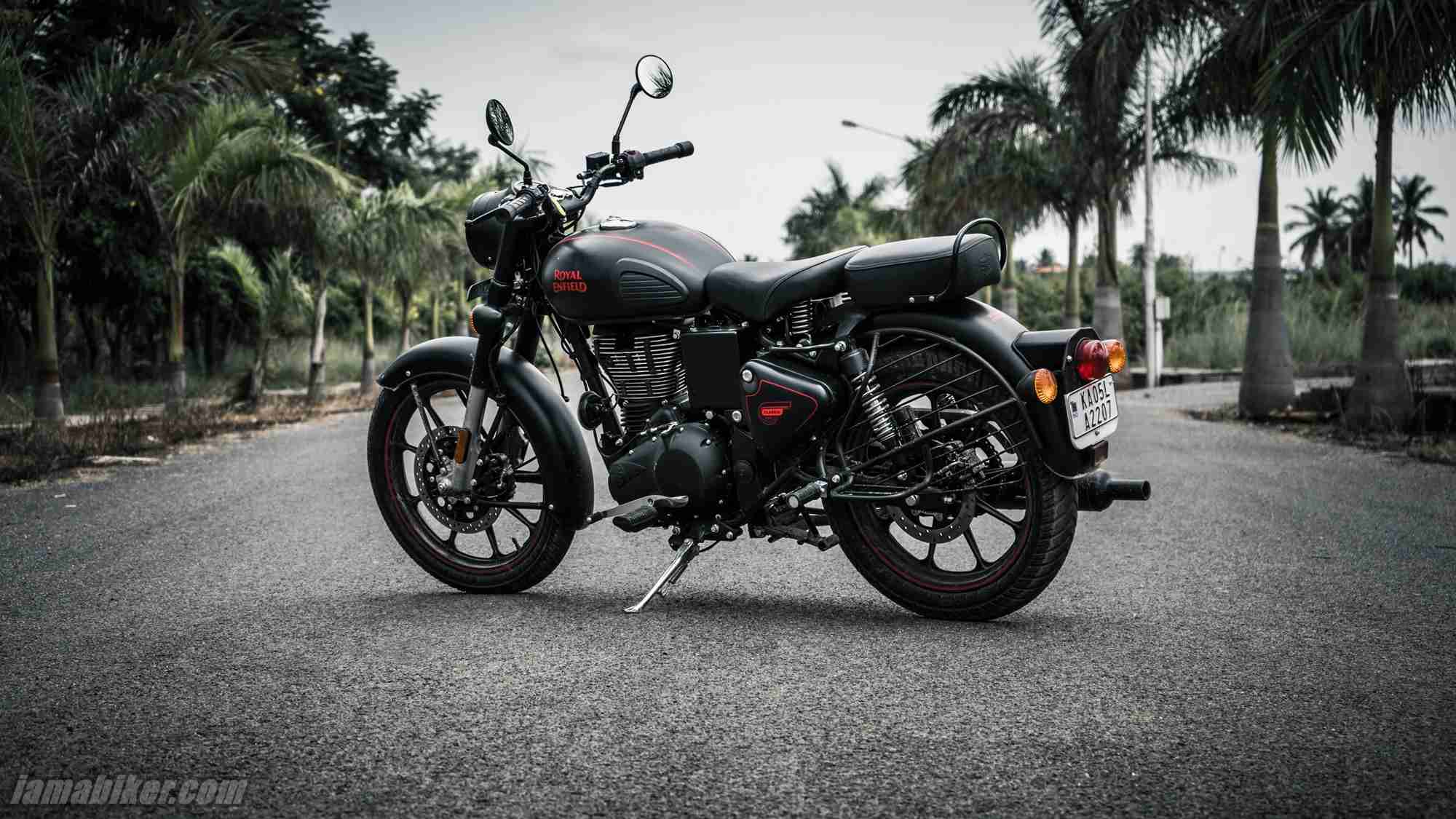 2000x1125 Motorcycle Royal Enfield Classic 350 Stealth Black 360 View Royal Enfield Classic 350 New Model 2021 Stealth Black Bullet 350
