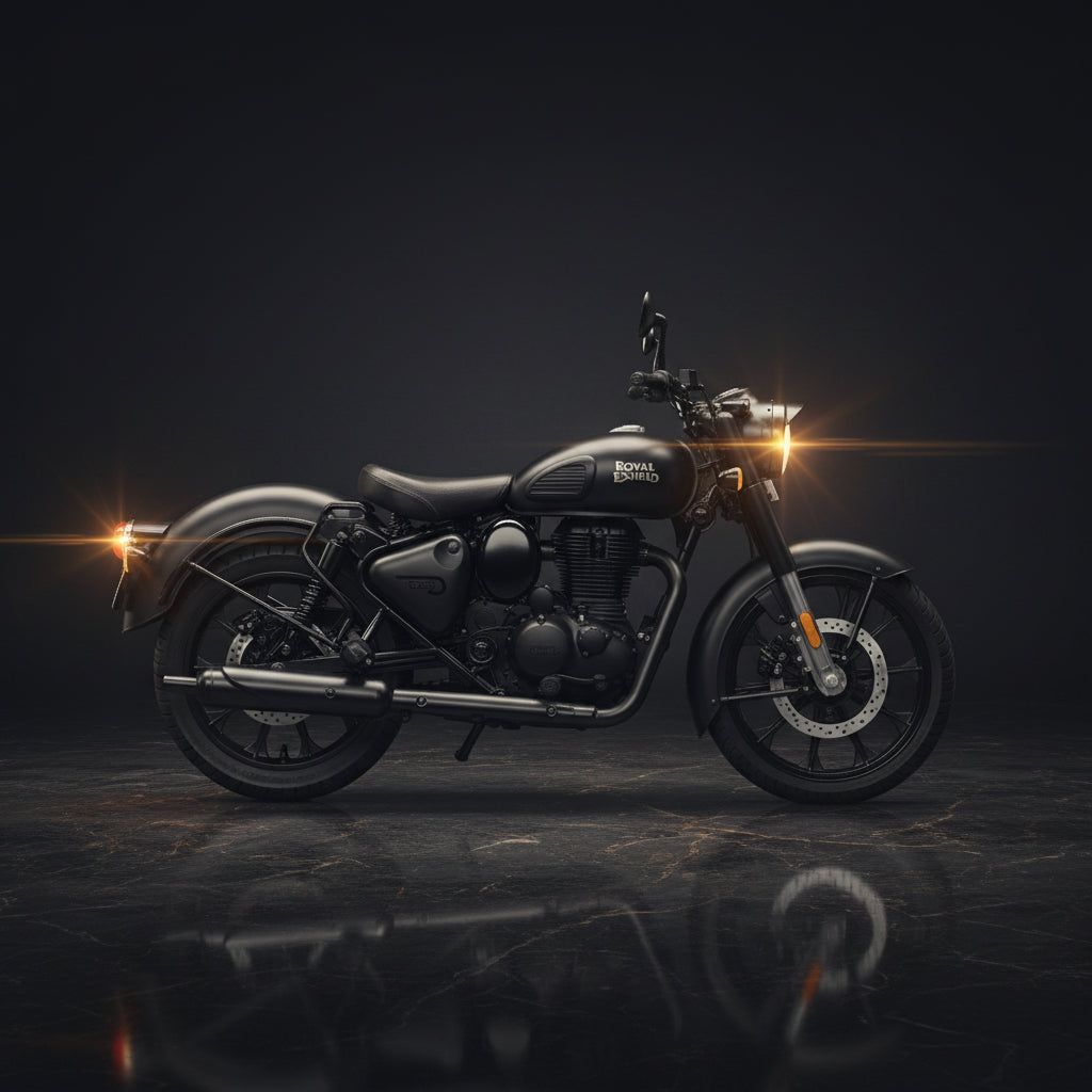 1024x1024 Hd Wallpaper Royal Enfield Classic 350 Bs6 Stealth Black Royal Enfield Sales Rise 31% In July