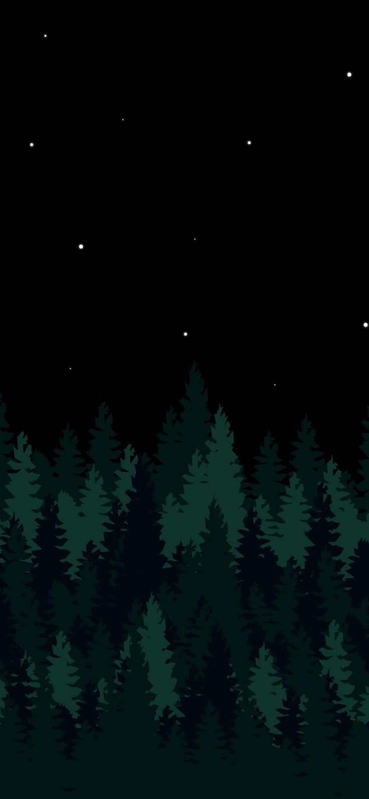 736x1594 Landscape HD Amoled Cool Phone Wallpaper