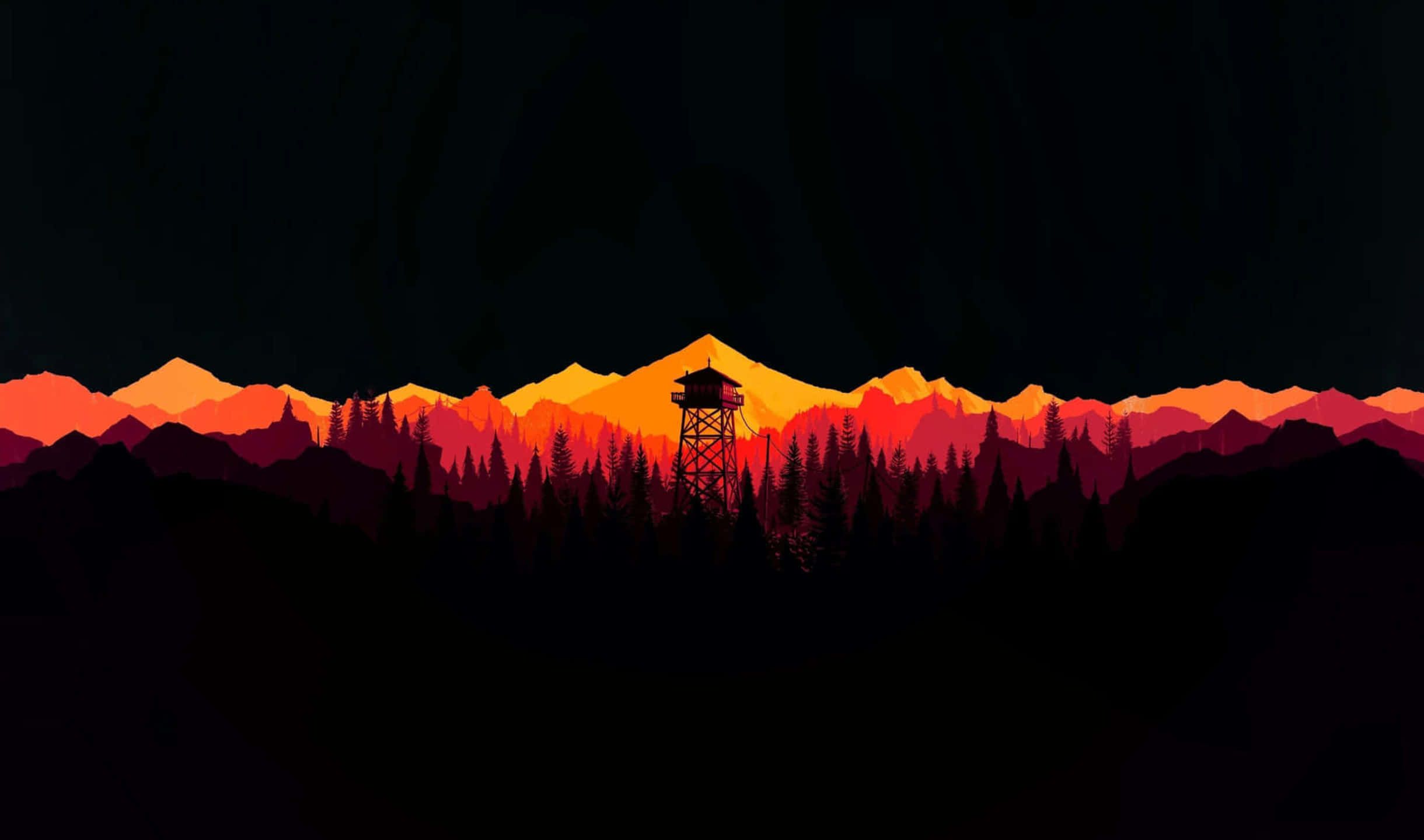 2440x1440 Download Firewatch In Forest 2440x1440 Amoled Background