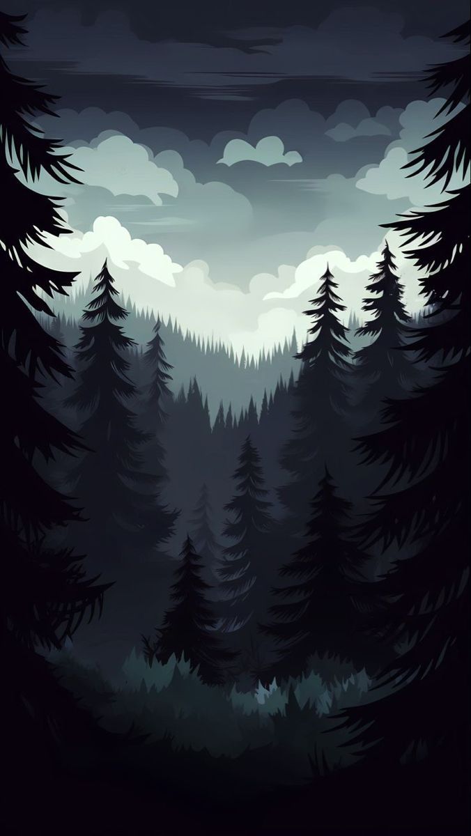676x1200 Dark Forest Mobile Wallpaperx768 wallpaper, Amoled wallpaper, Artistic wallpaper