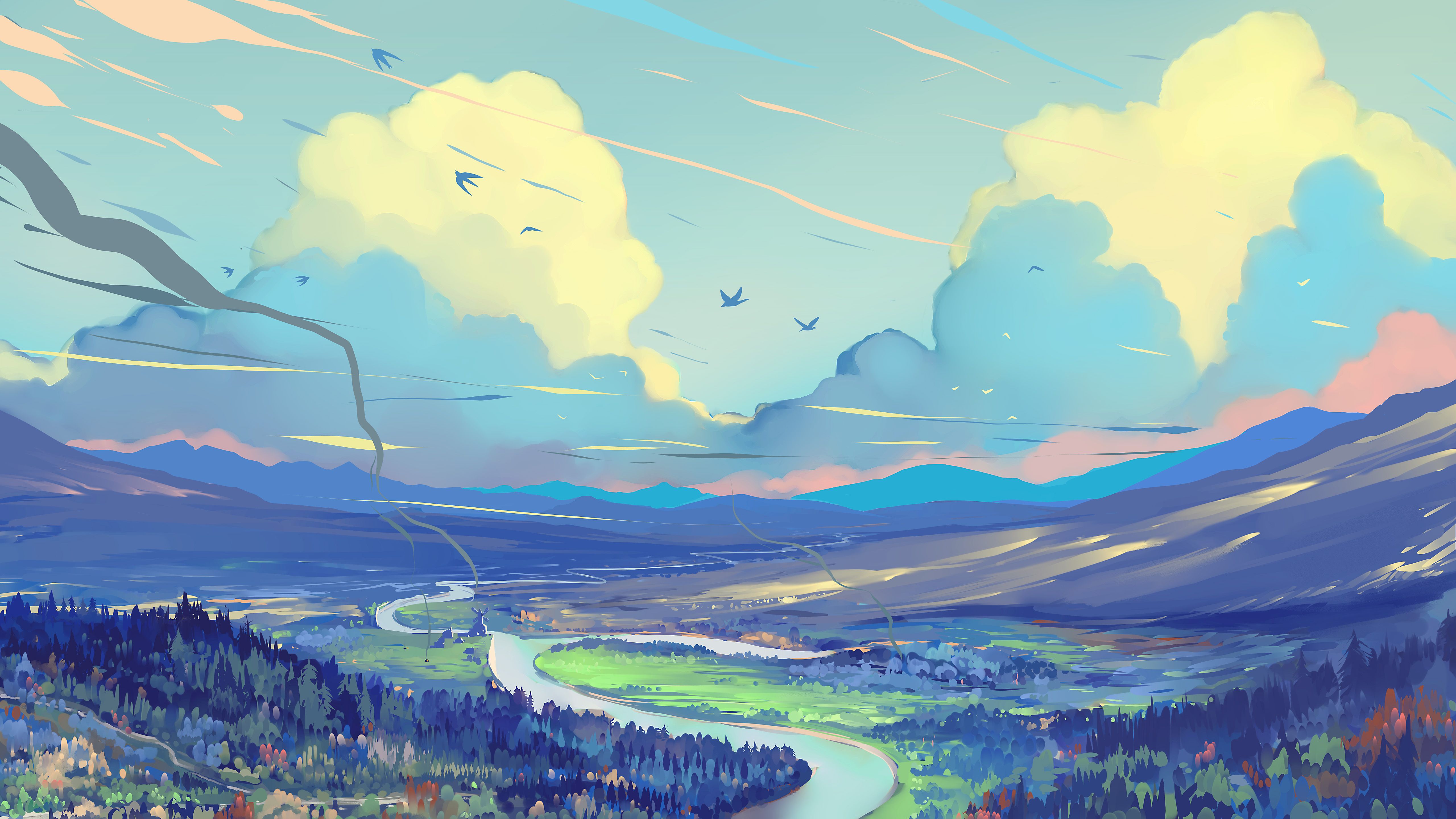 5120x2880 Free Clean 4K Wallpaper & Desktop HD Background for PC