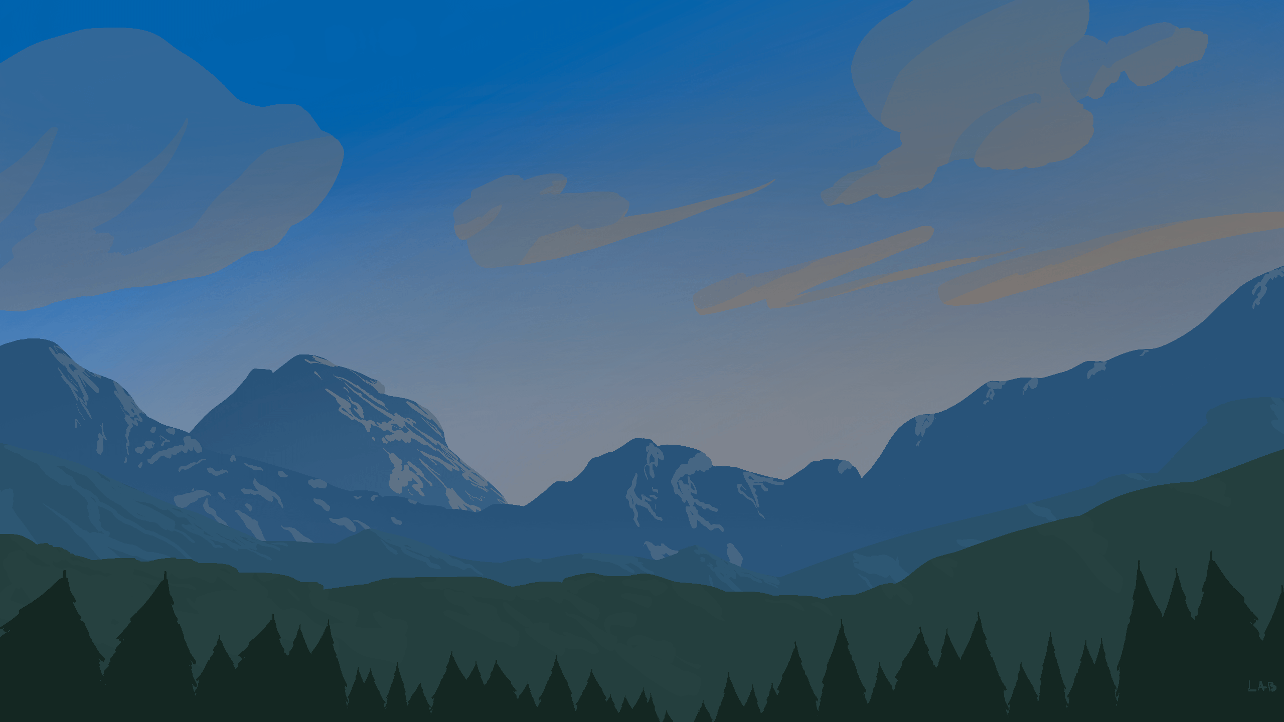 2560x1440 I'm setting up a new PC this week so I wanted a nice clean wallpaper