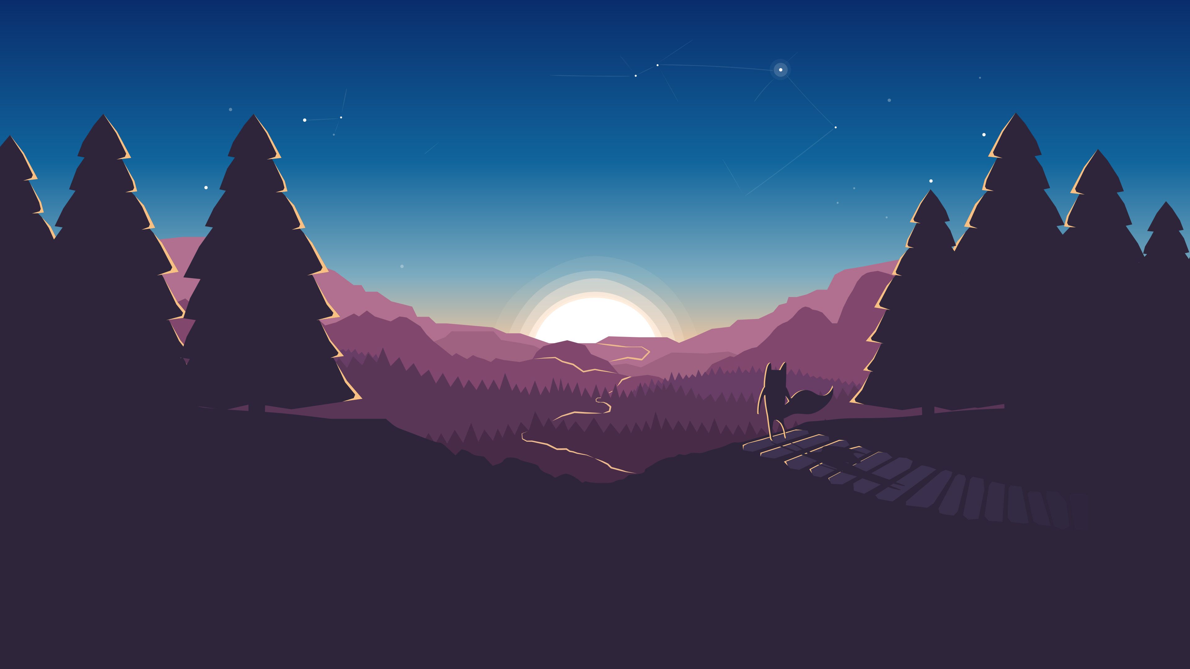 3840x2160 Minimalist Wallpaper 4K