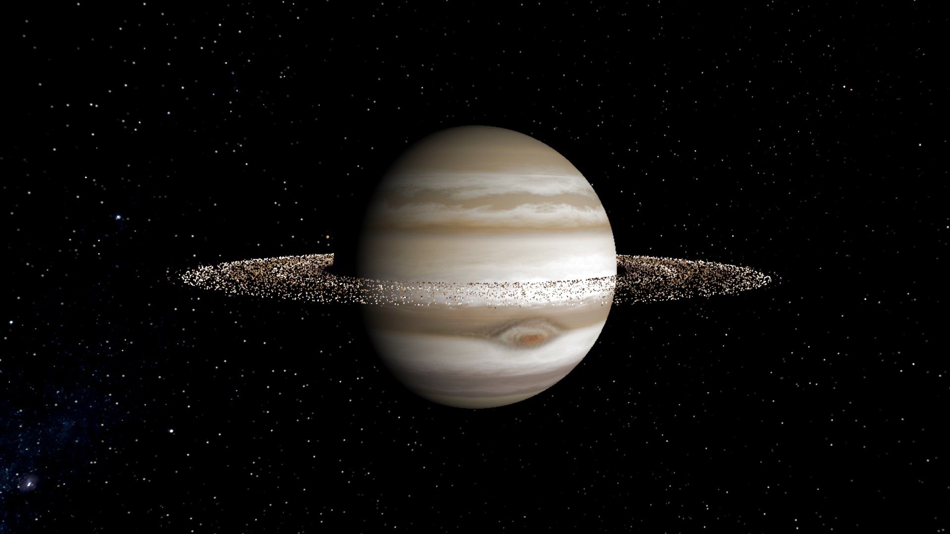1920x1080 Why Jupiter Doesn't Have Saturn Size Rings