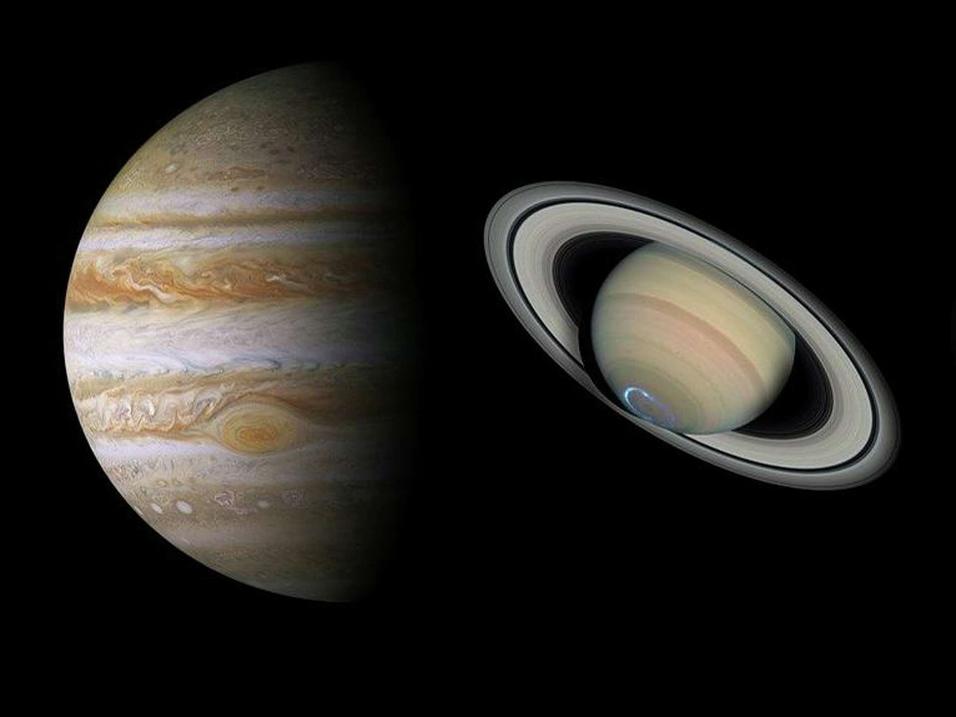 1920x1440 Robert Miller: When Jupiter and Saturn appear as one