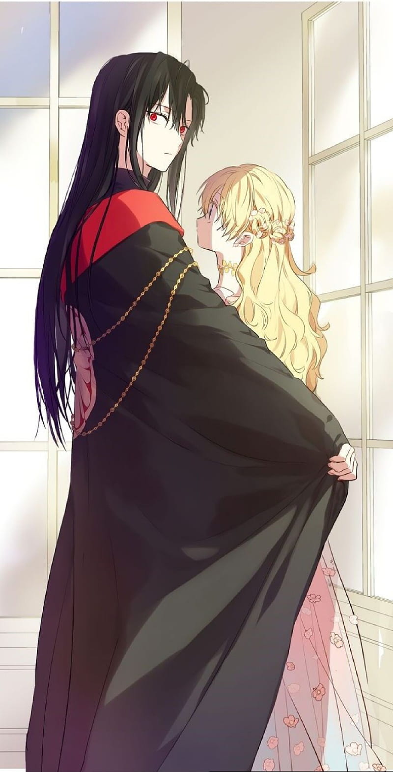 800x1568 Anime, Who Made Me a Princess, Claude de Alger Obelia, Diana (Who Made Me a Princess), HD wallpaper