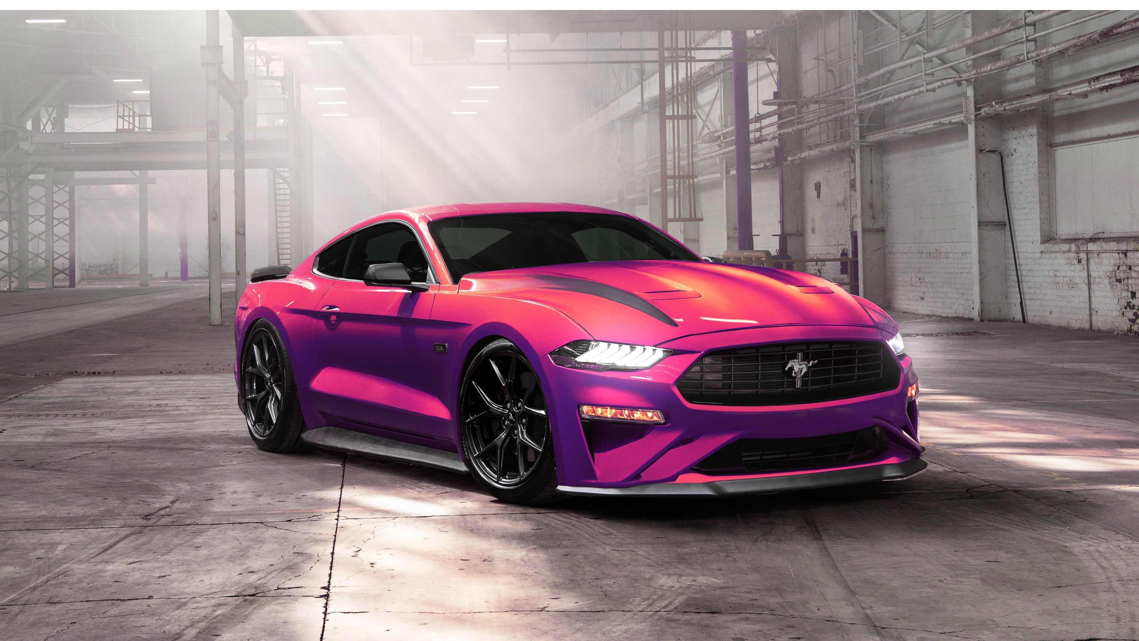 3840x2160 Wallpaper machine, purple, auto, 2020 Ford Mustang Ecoboost, Transport & Vehicles, Ayhan Aytan, by Ayhan Aytan, Ford Mustang for mobile and desktop, section ford, resolution 3840x2160