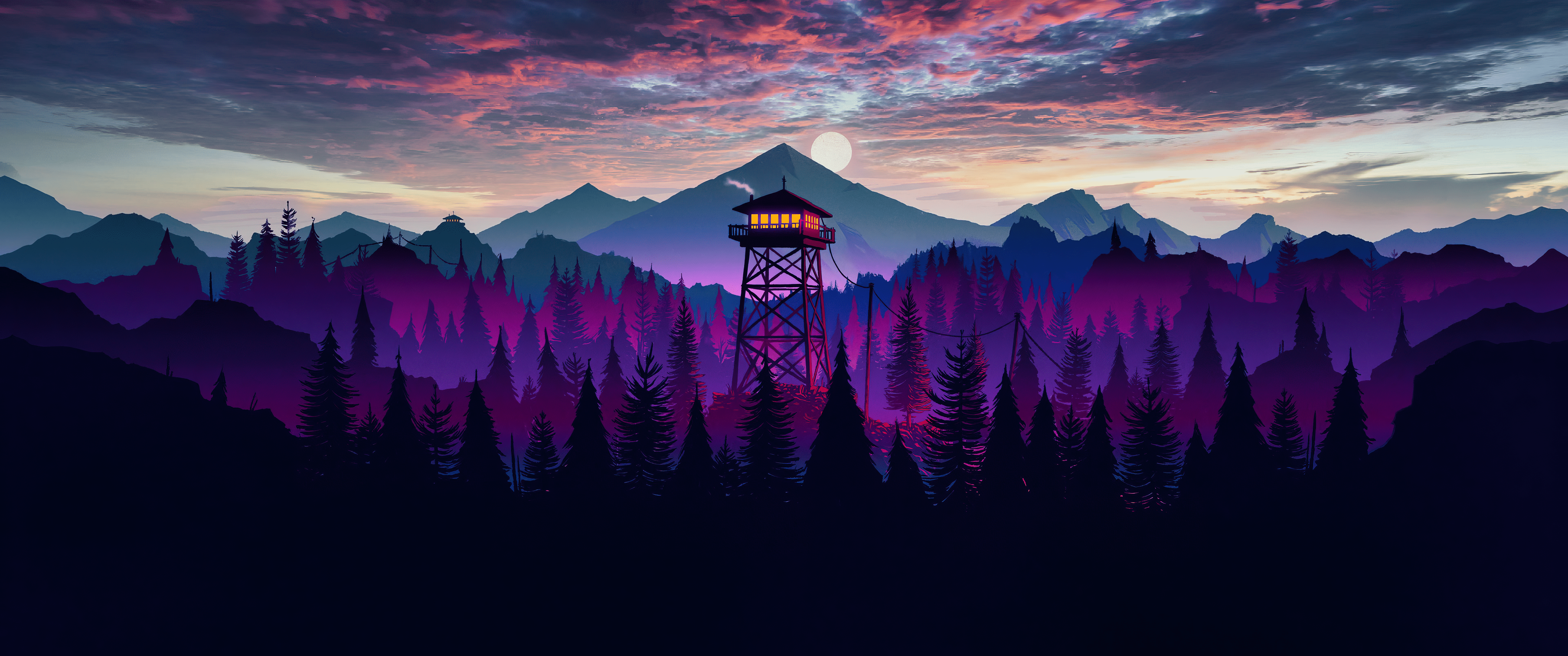 5160x2160 Firewatch Redux [5160x2160]