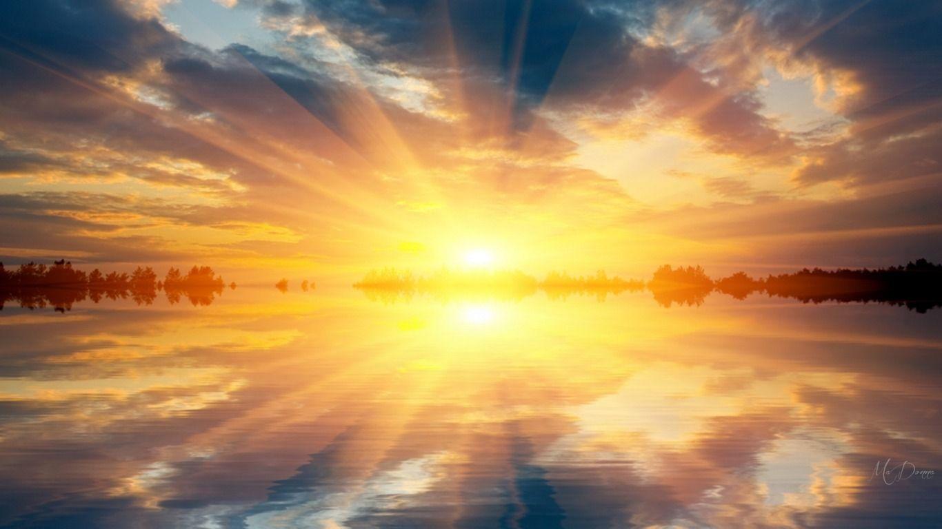 1366x768 HD Sunset Wallpaper, Background, Image. Design Trends