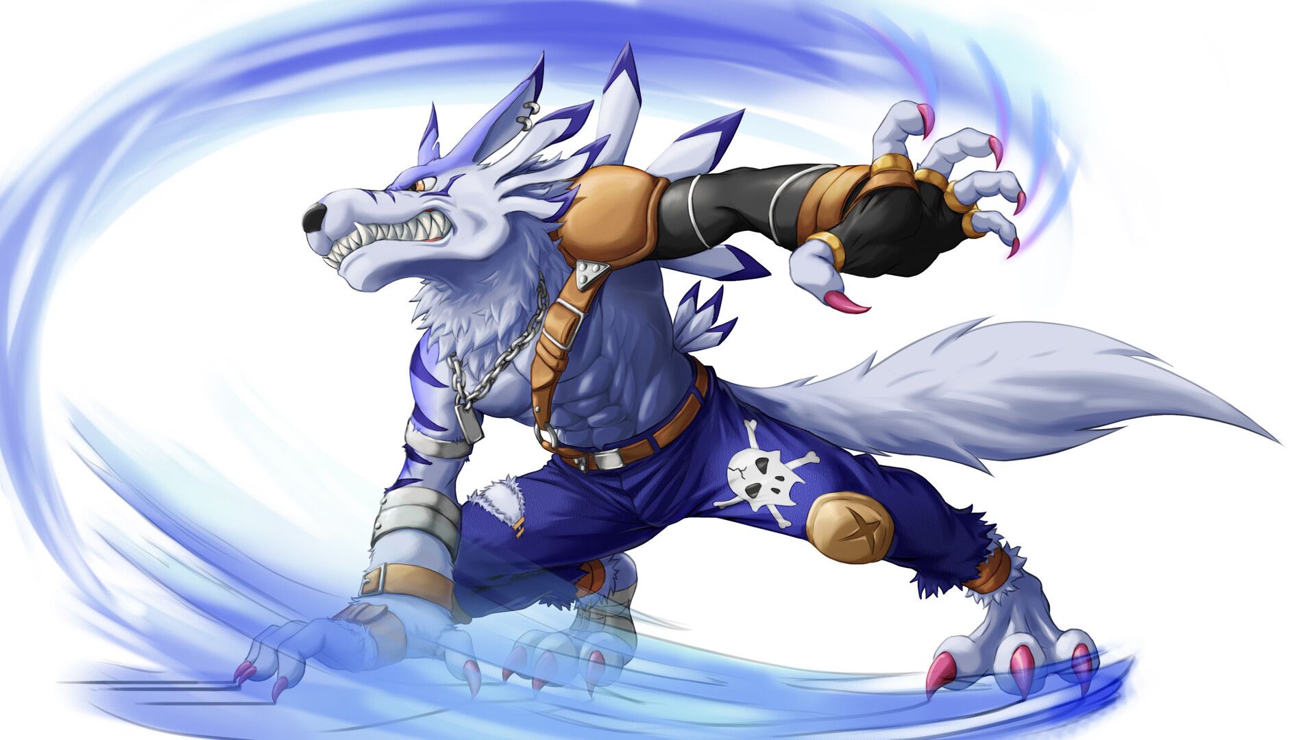 1920x1080 [old artwrok] weregarurumon