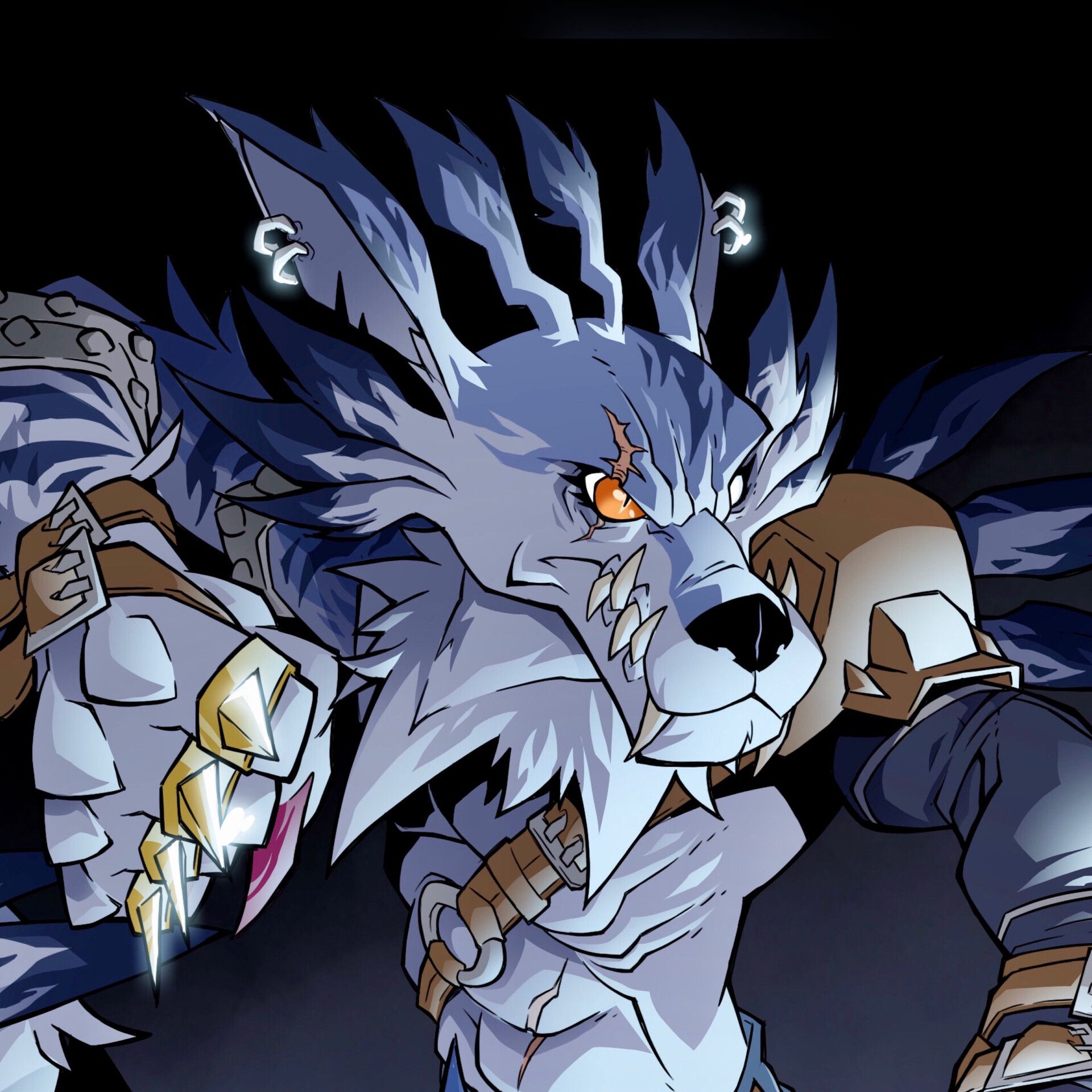1920x1920 Muhd Irfaan Ibrahim Garurumon Weregarurumon