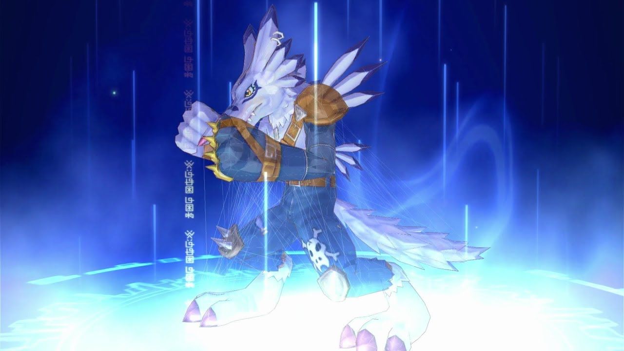 1280x720 Digimon Story: Cyber Sleuth's Memory Weregarurumon