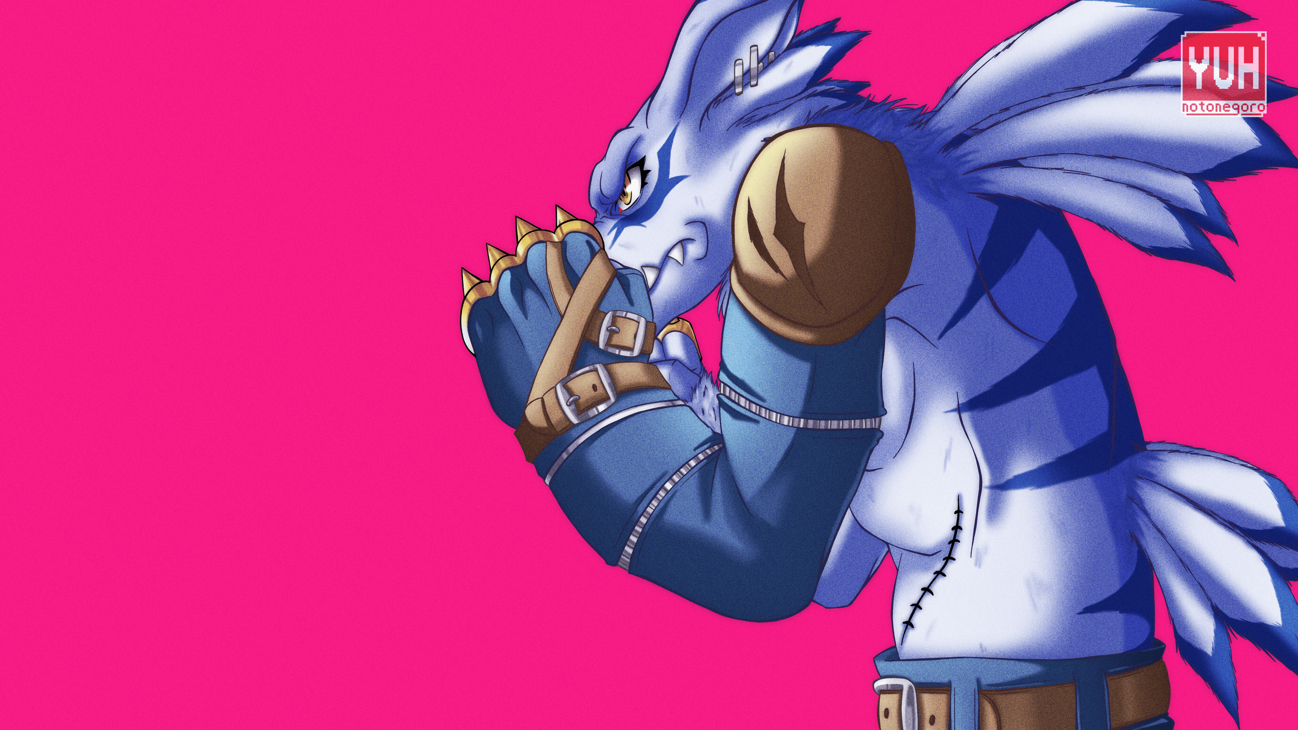 4409x2482 Weregarurumon YUHnotonegoro ART street