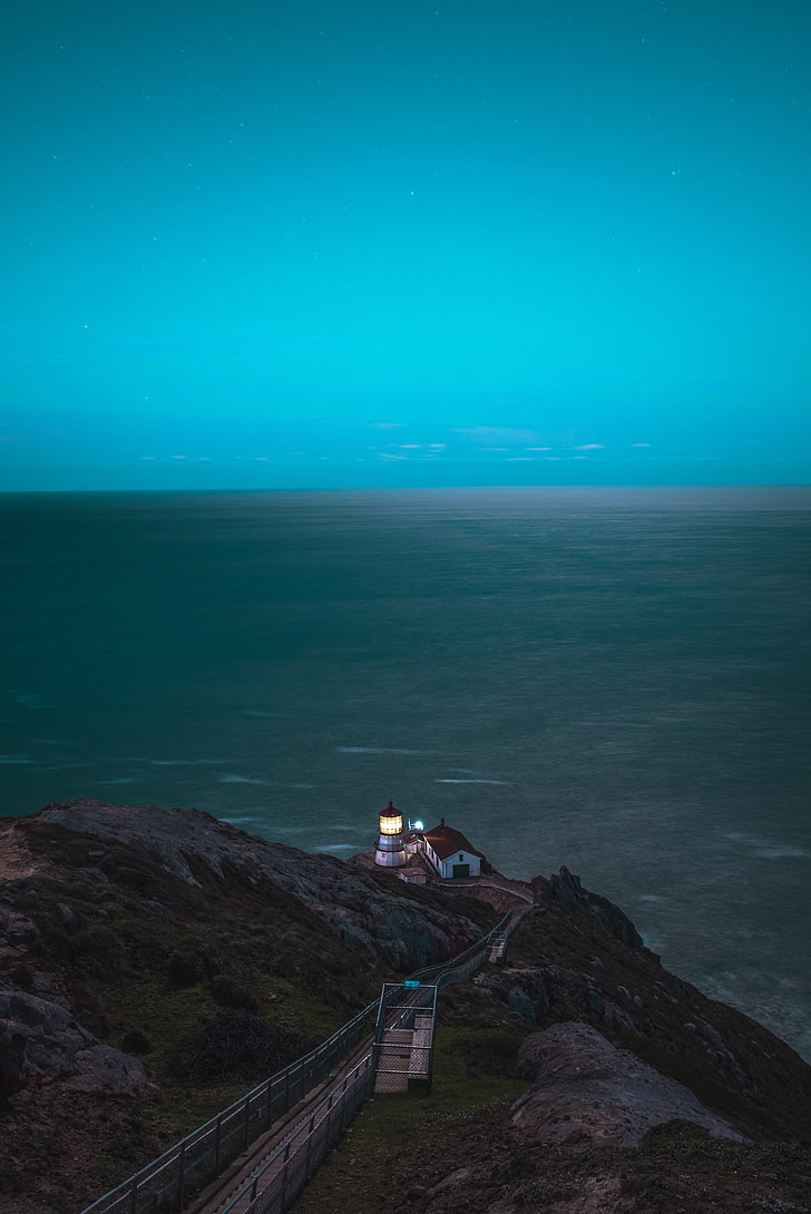728x1090 Point reyes lighthouse 1080P, 2K, 4K, 5K HD wallpaper free download