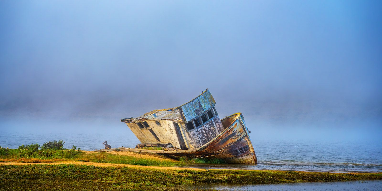 1600x800 Point Reyes Shipwreck In Inverness California Fine Art Photo. Fine Art Prints By Joseph C. Filer