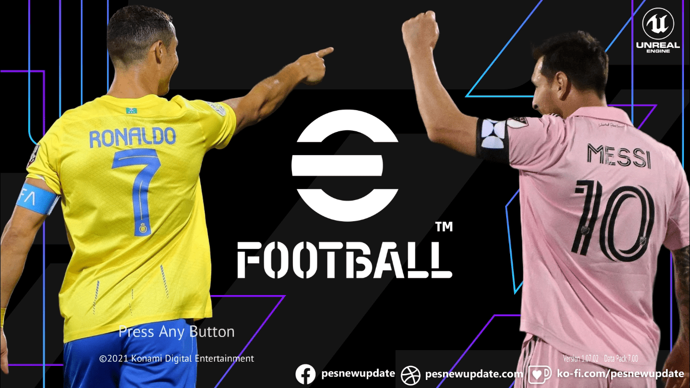 1366x768 EFootball PES 2024 Wallpaper