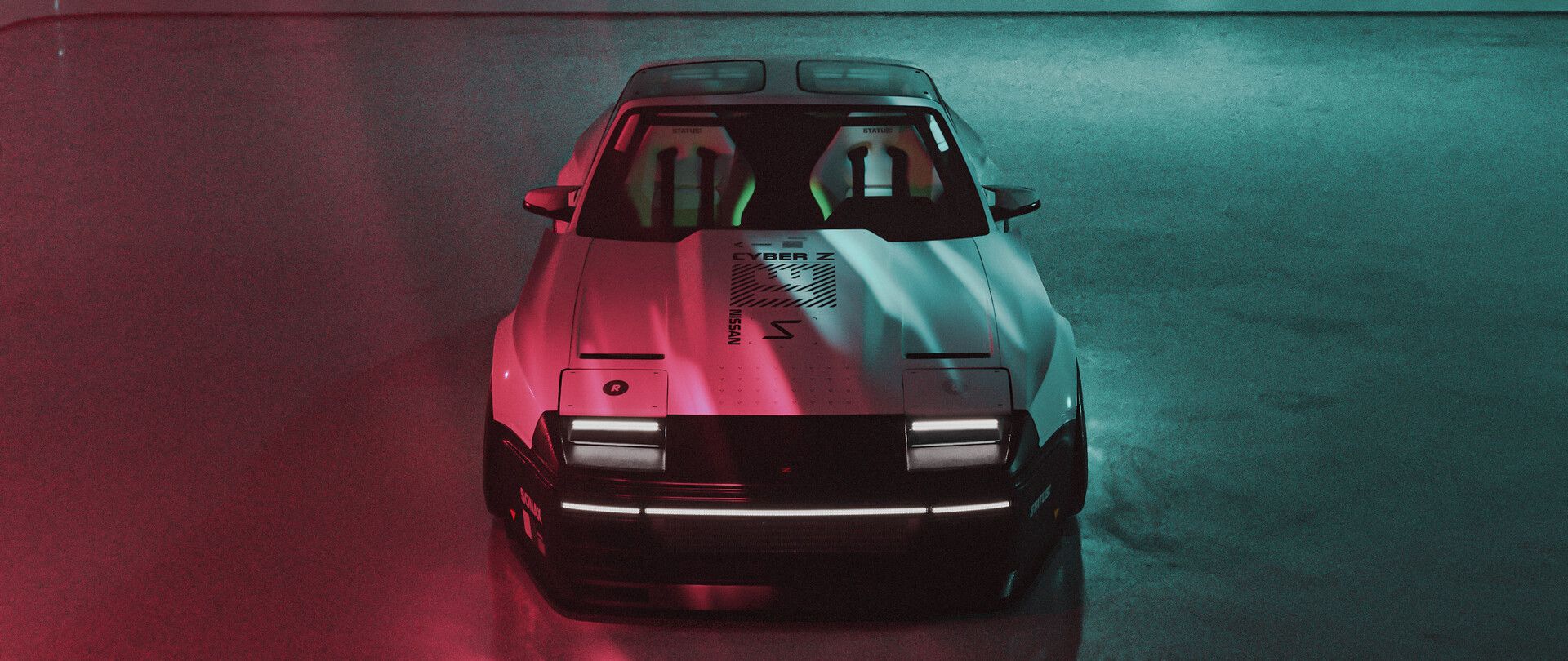 1920x810 THE CYBER Z. NISSAN FAIRLADY 300ZX(Z31)