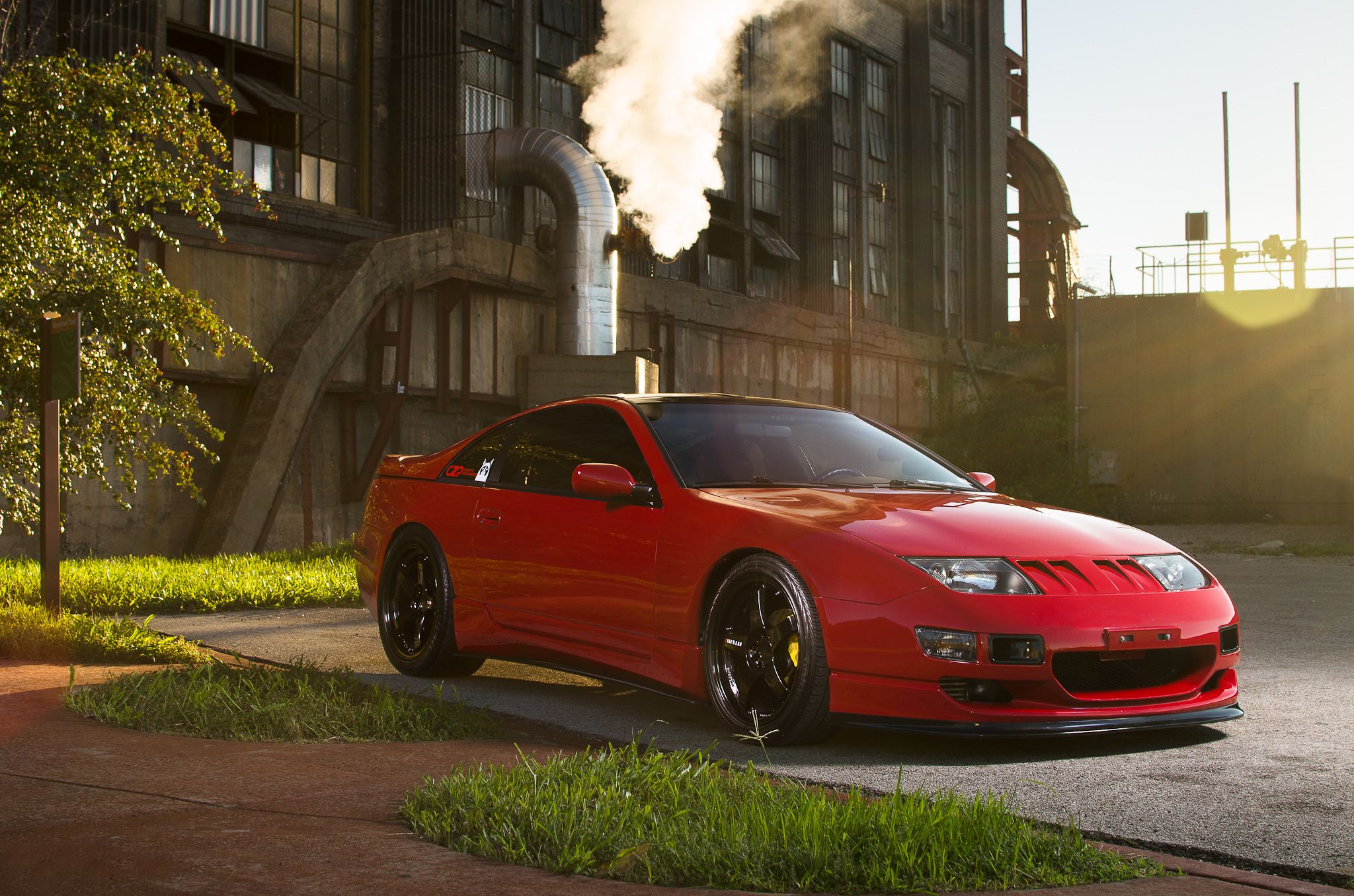 2048x1356 Wallpaper Nissan, 300ZX, red, car for mobile and desktop, section nissan, resolution 2048x1356