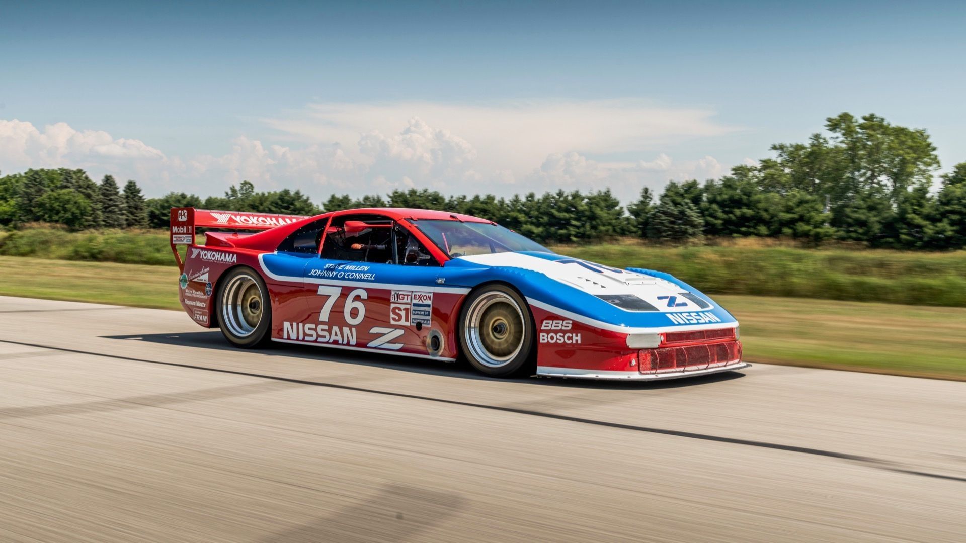 1920x1080 Nissan 300ZX race car is a throwback to the automaker's glory days