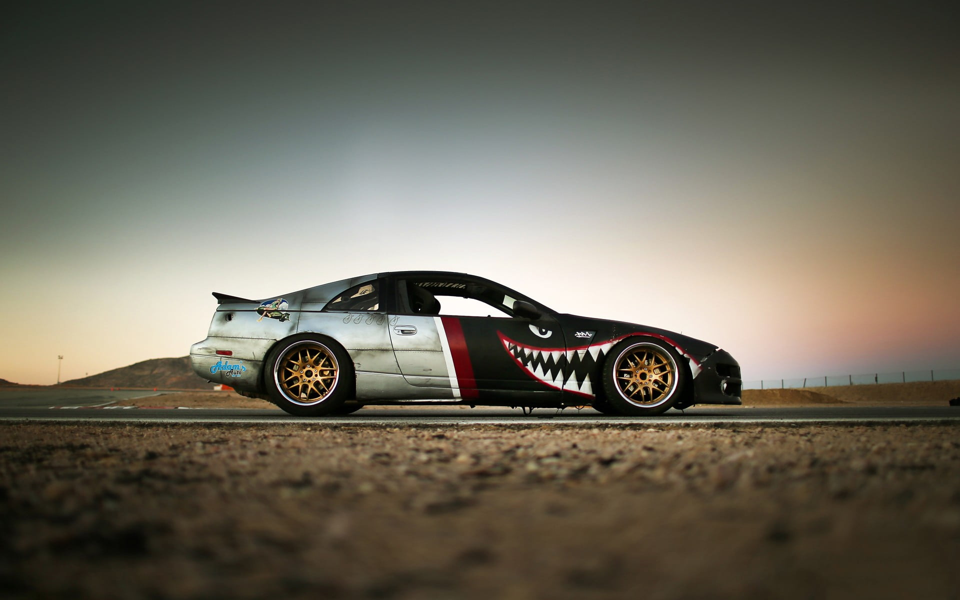 1920x1200 Silver and red coupe, Nissan, Nissan 300ZX, Speedhunters, The Z32 Fighter Plane HD wallpaper